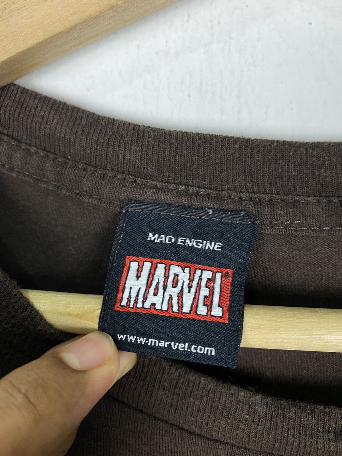 Mad Engine OFFER 🔥 Vintage Marvel Character Buddies Tee T Shirt Size US L / EU 52-54 / 3 - 3 Thumbnail