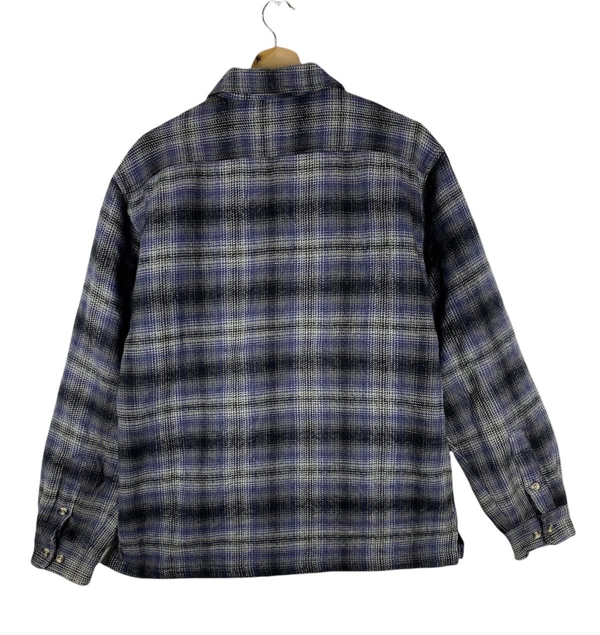 Kansai Yamamoto STEAL🔥 VTG Checkered Flannel Puffer Jacket By Kansai Jeans Size US M / EU 48-50 / 2 - 11 Thumbnail