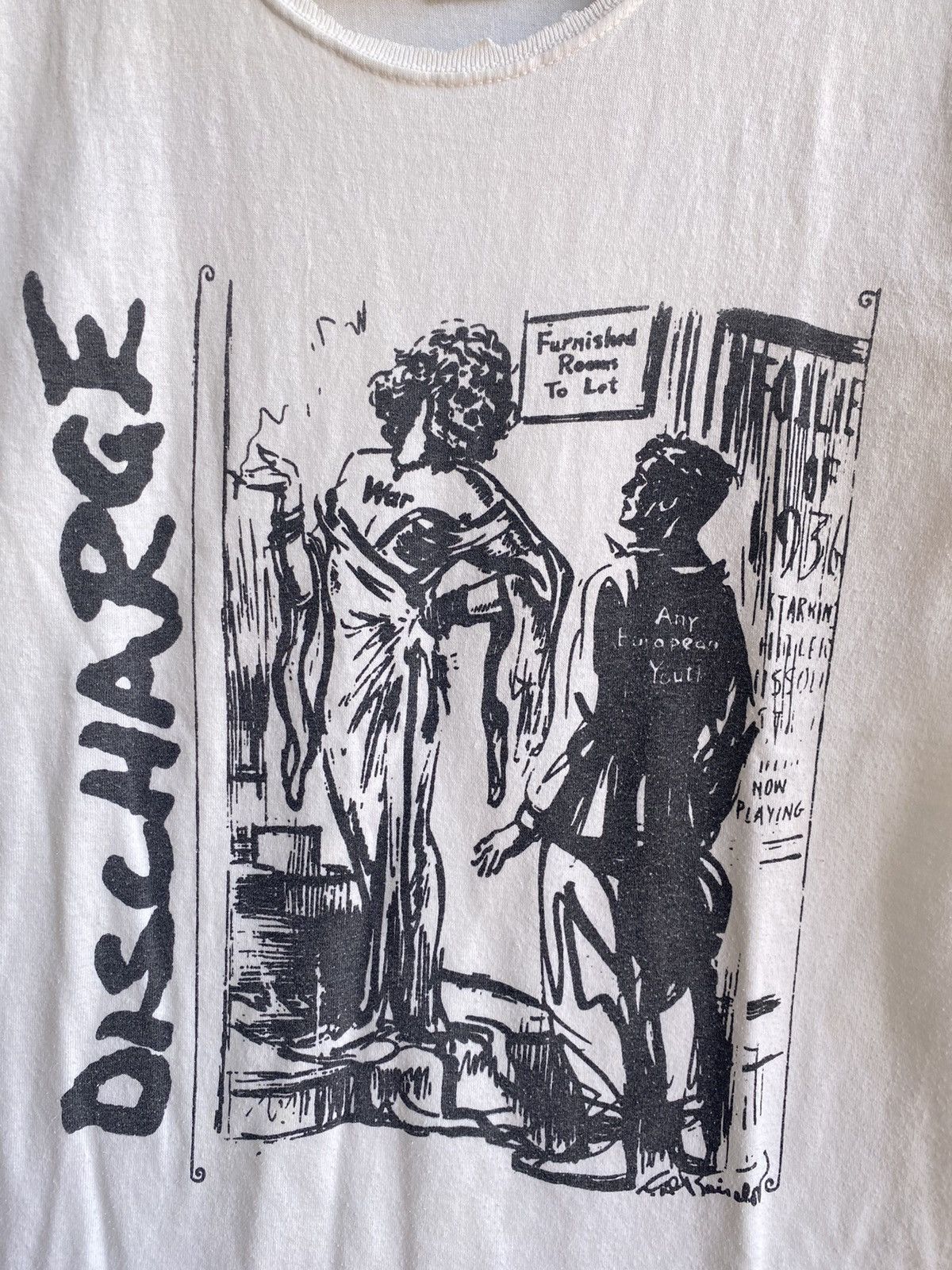 Band Tees × Seditionaries × Vintage Vintage Discharge punk tee Size US S / EU 44-46 / 1 - 6 Thumbnail