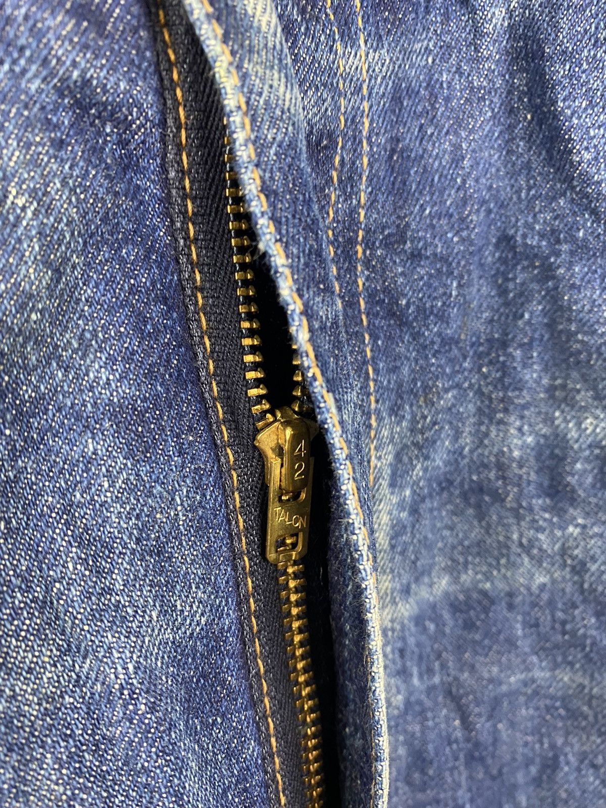 Japanese Brand STEAL 🔥 VINTAGE VICERER DENIM JEANS OVERALLS JUMPSUIT Size US 36 / EU 52 - 5 Thumbnail