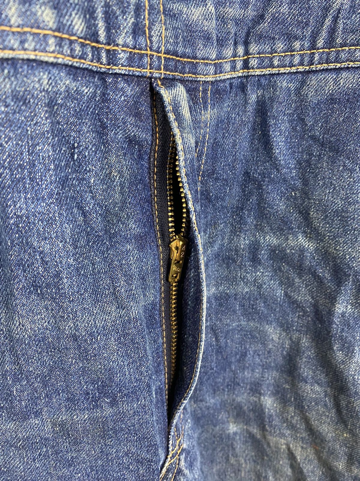 Japanese Brand STEAL 🔥 VINTAGE VICERER DENIM JEANS OVERALLS JUMPSUIT Size US 36 / EU 52 - 6 Thumbnail