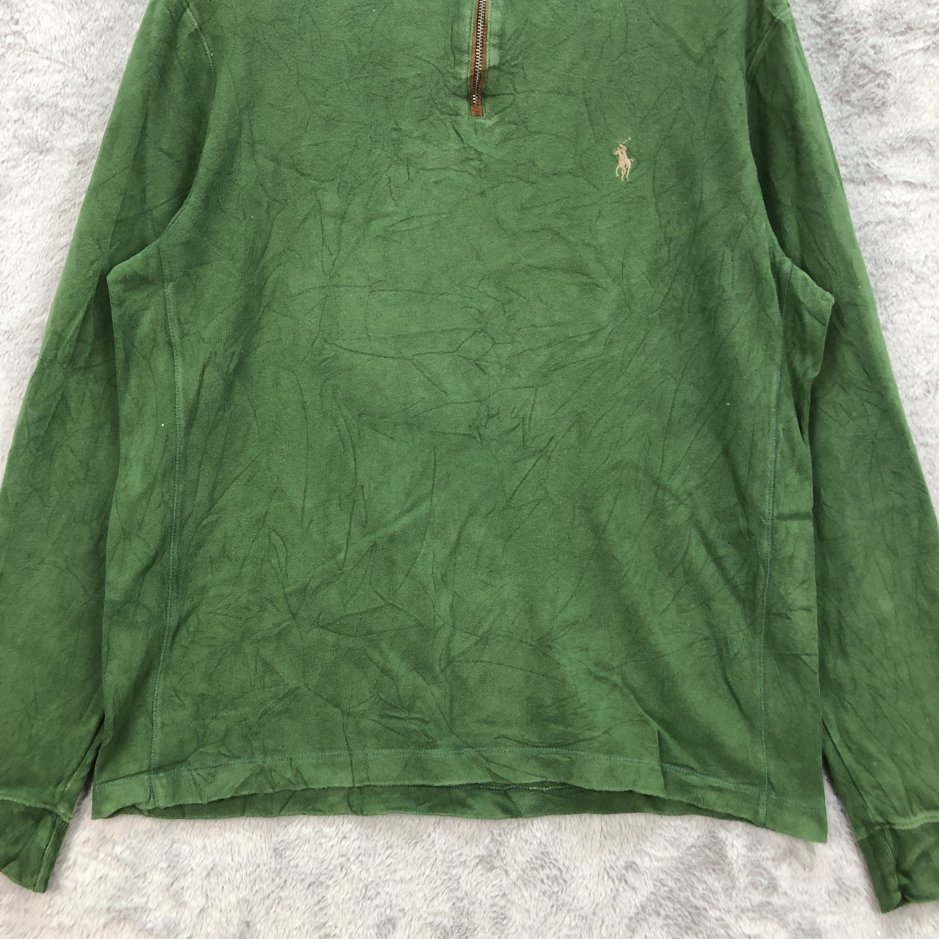 Polo Ralph Lauren Polo Ralph Lauren Turtle Neck Green Sweatshirts #5003-35 Size US M / EU 48-50 / 2 - 4 Thumbnail