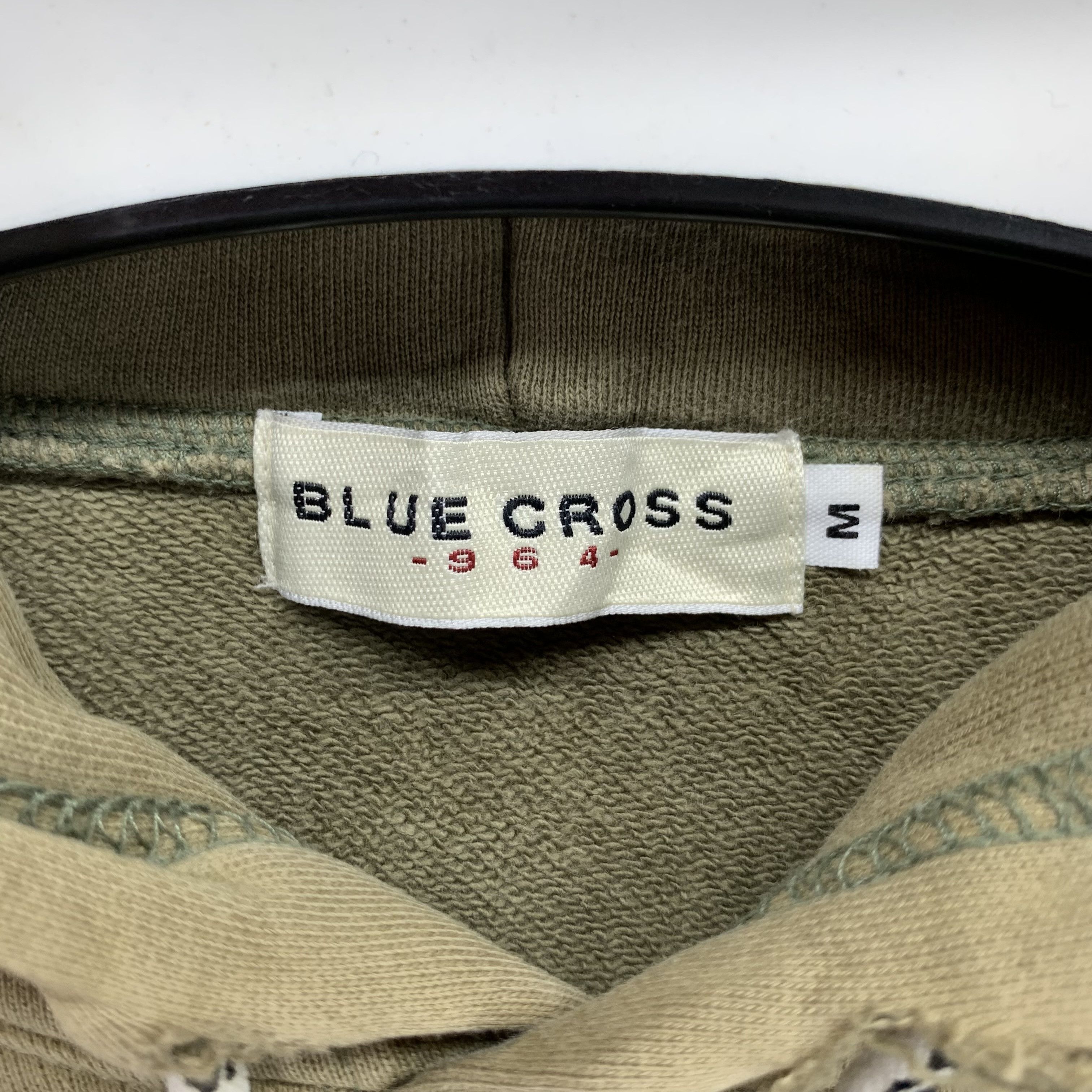 Japanese Brand Blue Cross Skate Boarding Pullover Hoodie #3489-100 Size US M / EU 48-50 / 2 - 5 Thumbnail