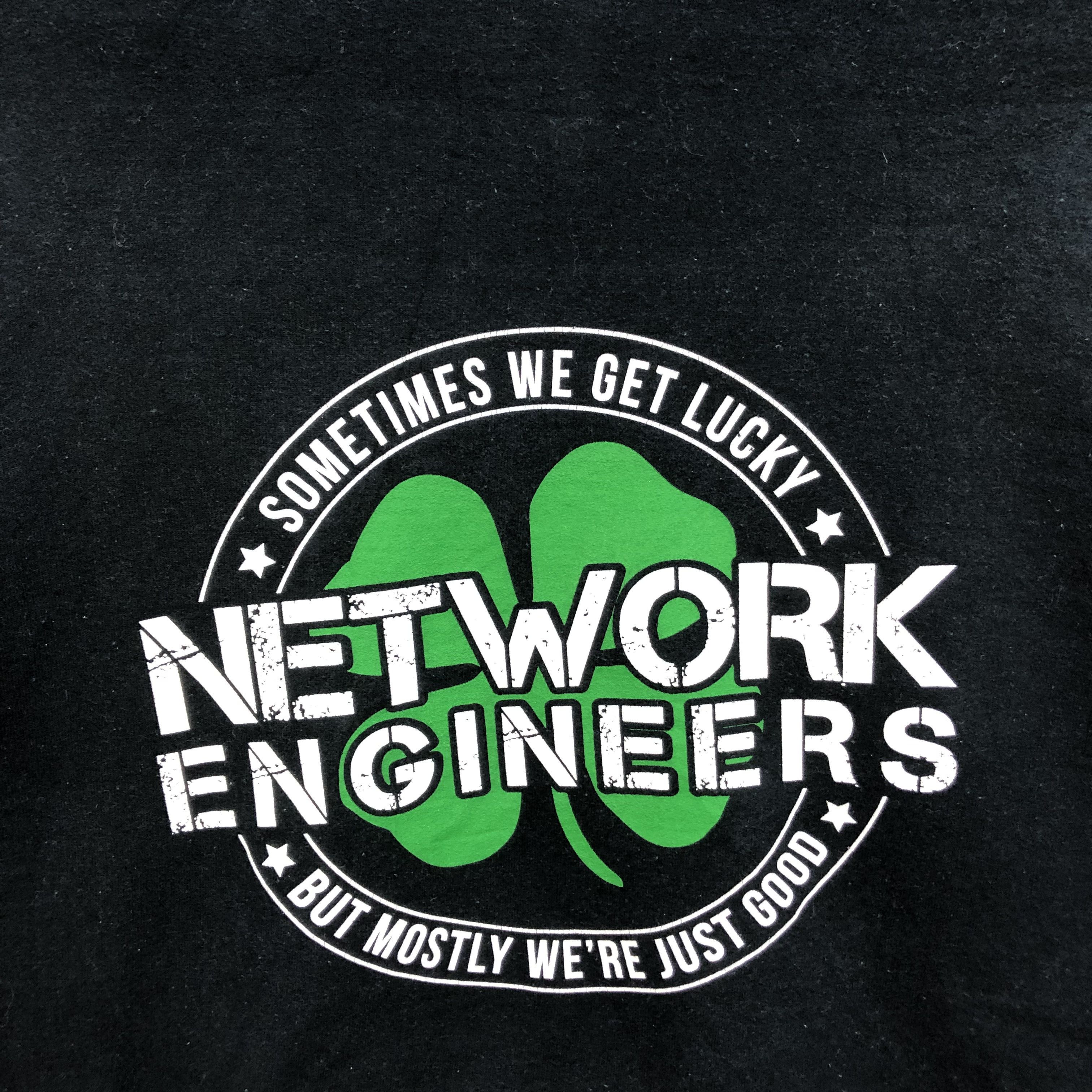 Gildan NETWORK ENGINEERS Back Big Logo Pullover Hoodies #5290-182 Size US M / EU 48-50 / 2 - 2 Thumbnail
