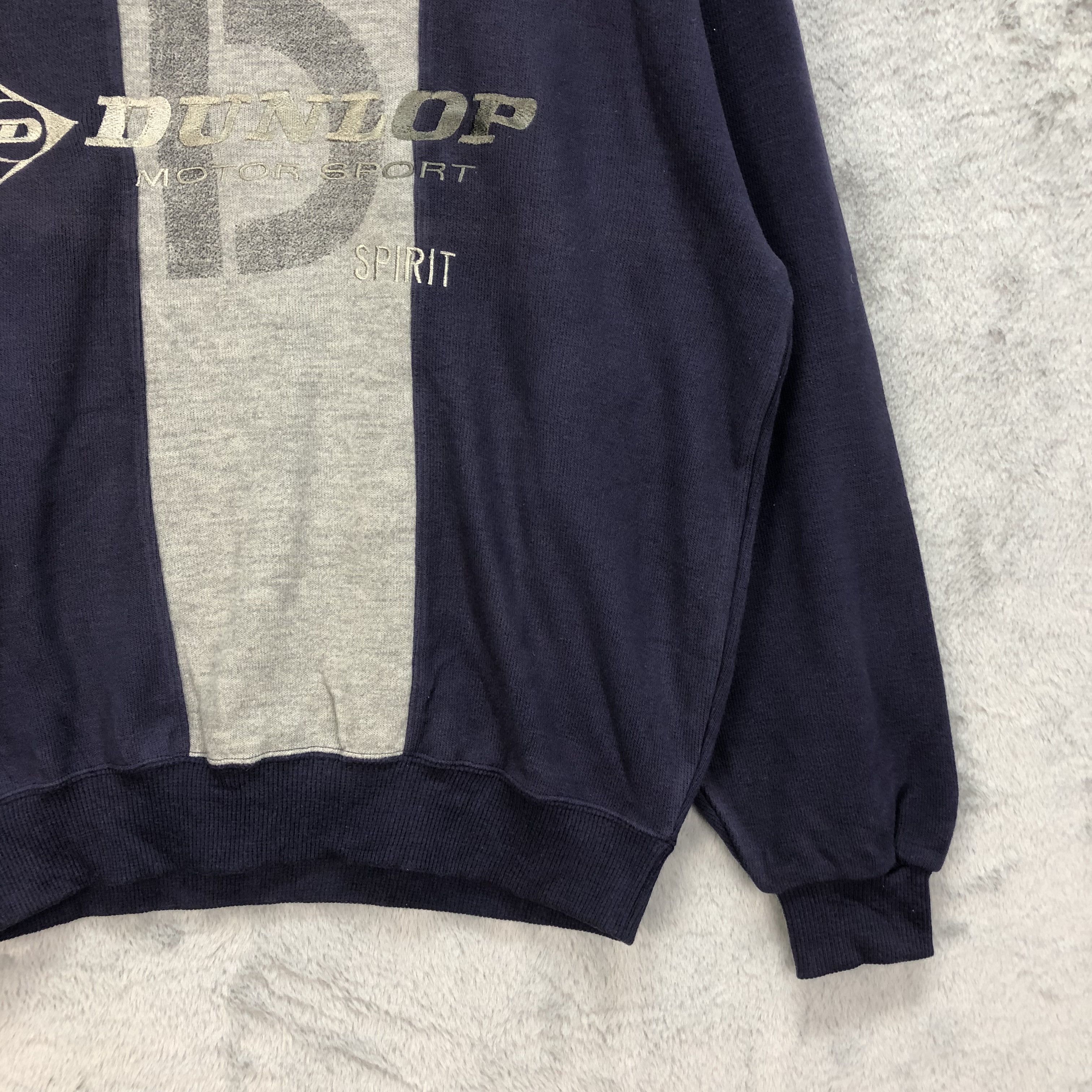 Dunlop VINTAGE DUNLOP MOTOR SPORT SPIRIT SWEATSHIRTS #5161-176 Size US M / EU 48-50 / 2 - 6 Thumbnail
