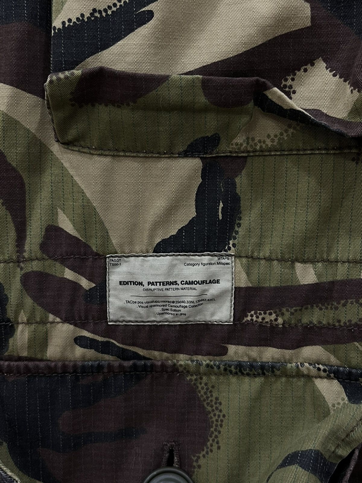 Wtaps WTAPS DPM CAMO PARASMOCK JACKET Size US M / EU 48-50 / 2 - 10 Thumbnail