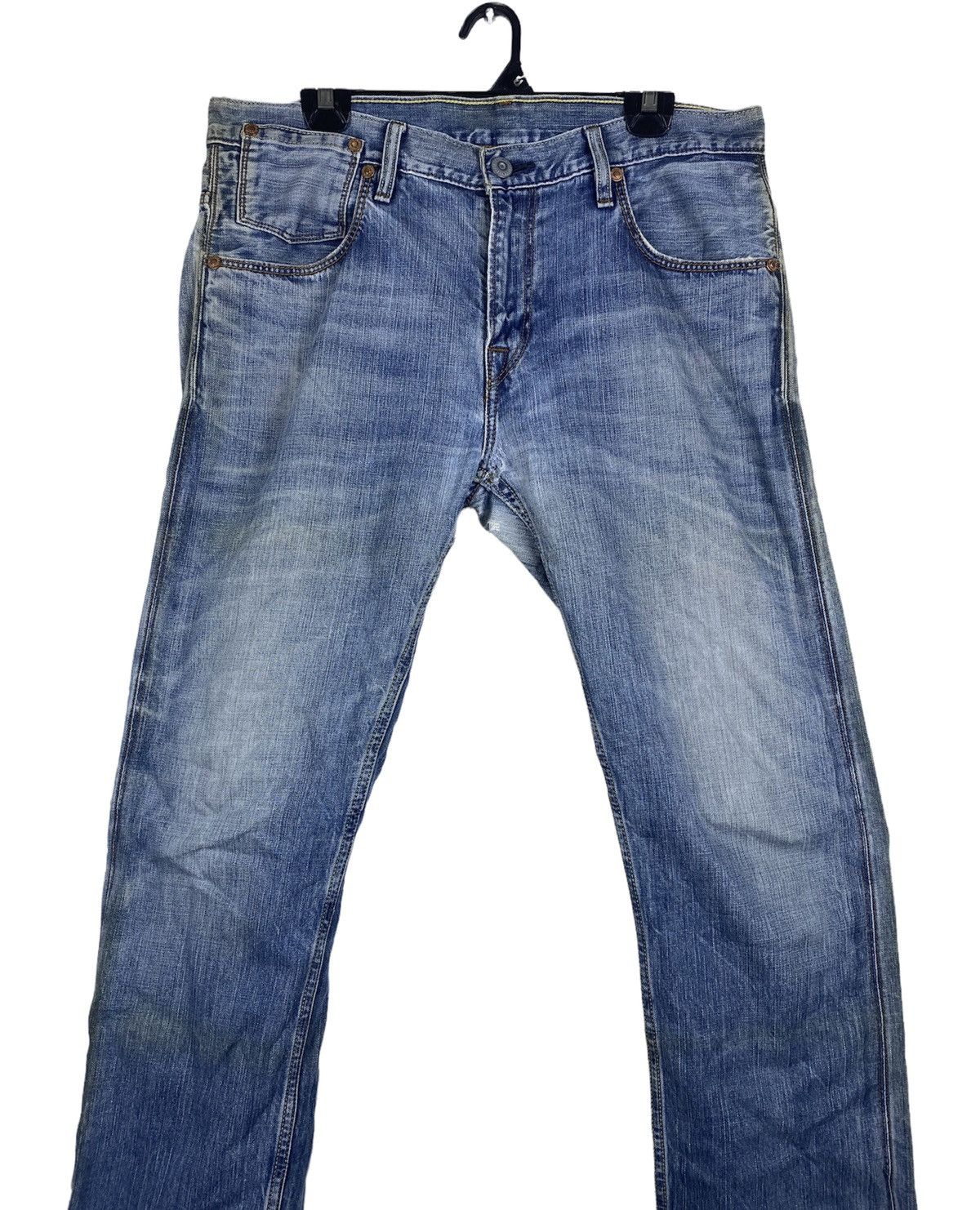 Levi's OFFER🔥 Vintage Levi’s 504 White Oak Stonewashed Denim Jeans Size US 34 / EU 50 - 2 Thumbnail