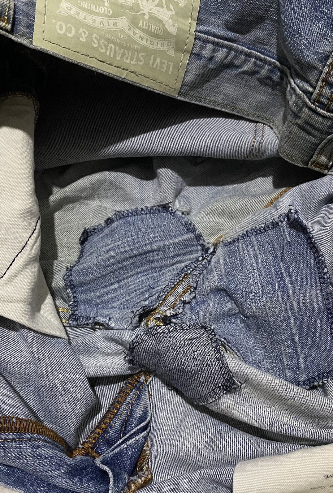 Levi's OFFER🔥 Vintage Levi’s 504 White Oak Stonewashed Denim Jeans Size US 34 / EU 50 - 13 Thumbnail