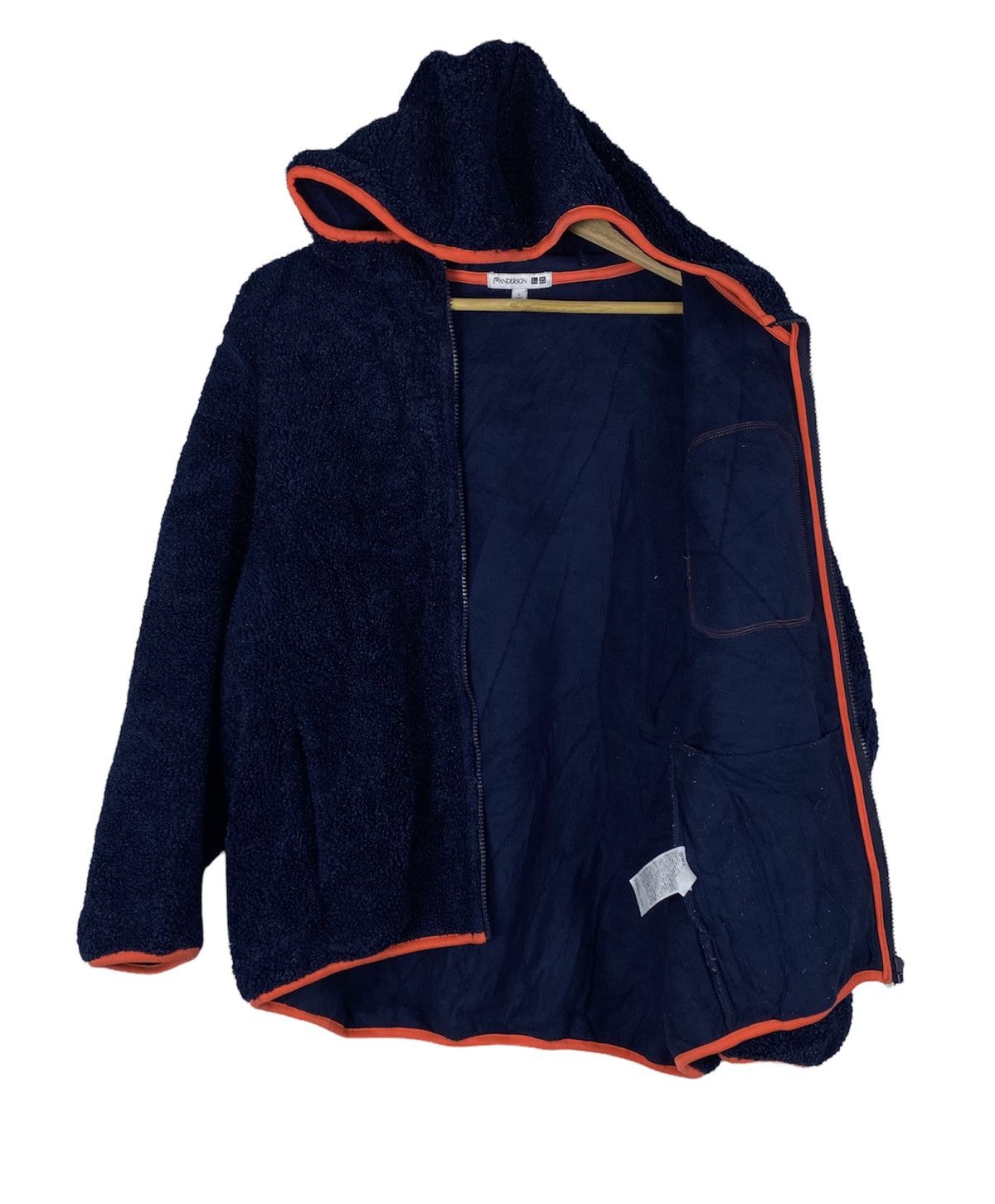 JW Anderson × Uniqlo J.W Anderson Uniqlo Deep Pile Fleece Sherpa Hoodie Jacket Size US L / EU 52-54 / 3 - 2 Thumbnail
