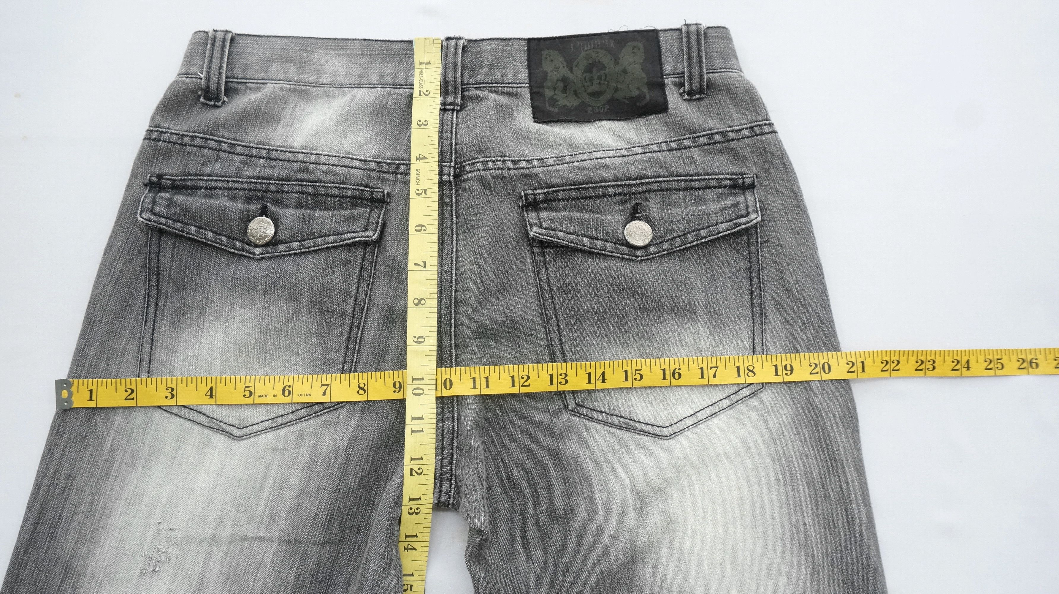LOWBOX 🔥 LOWBOX Vintage Acid Wash Jeans Size US 32 / EU 48 - 15 Thumbnail