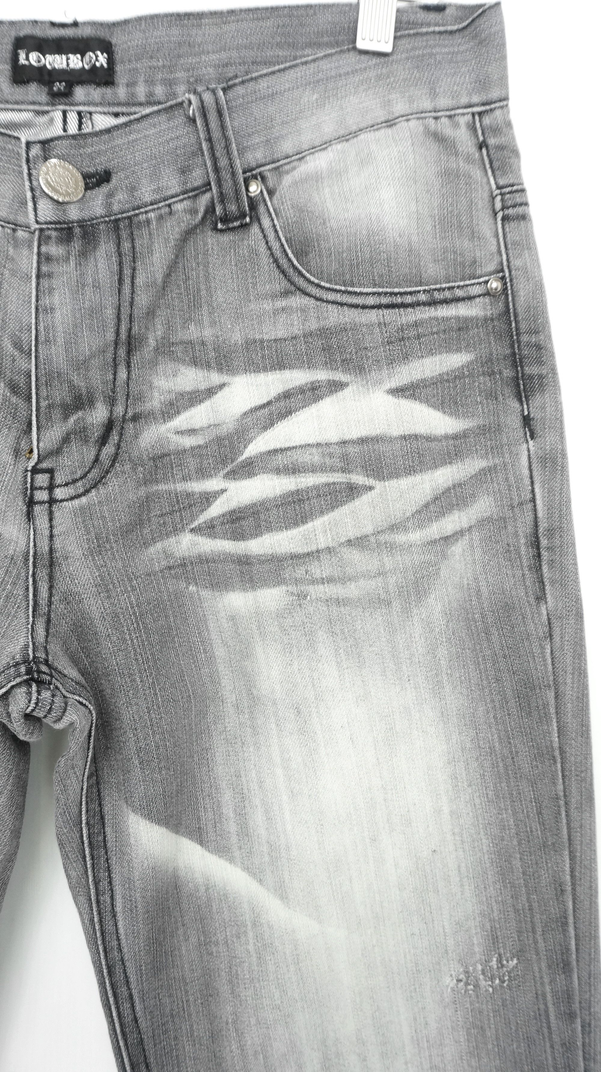 LOWBOX 🔥 LOWBOX Vintage Acid Wash Jeans Size US 32 / EU 48 - 5 Thumbnail