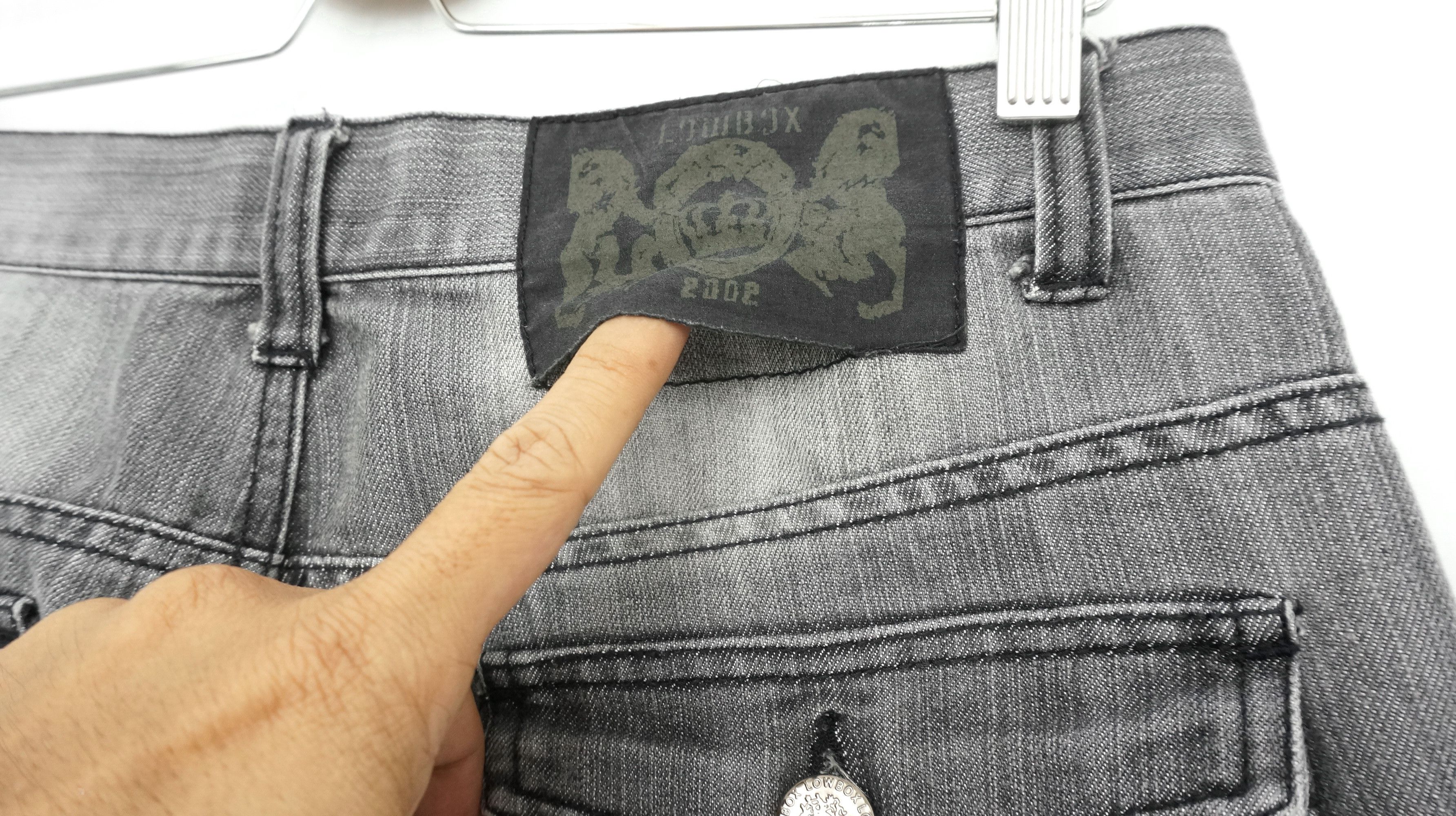 LOWBOX 🔥 LOWBOX Vintage Acid Wash Jeans Size US 32 / EU 48 - 9 Thumbnail