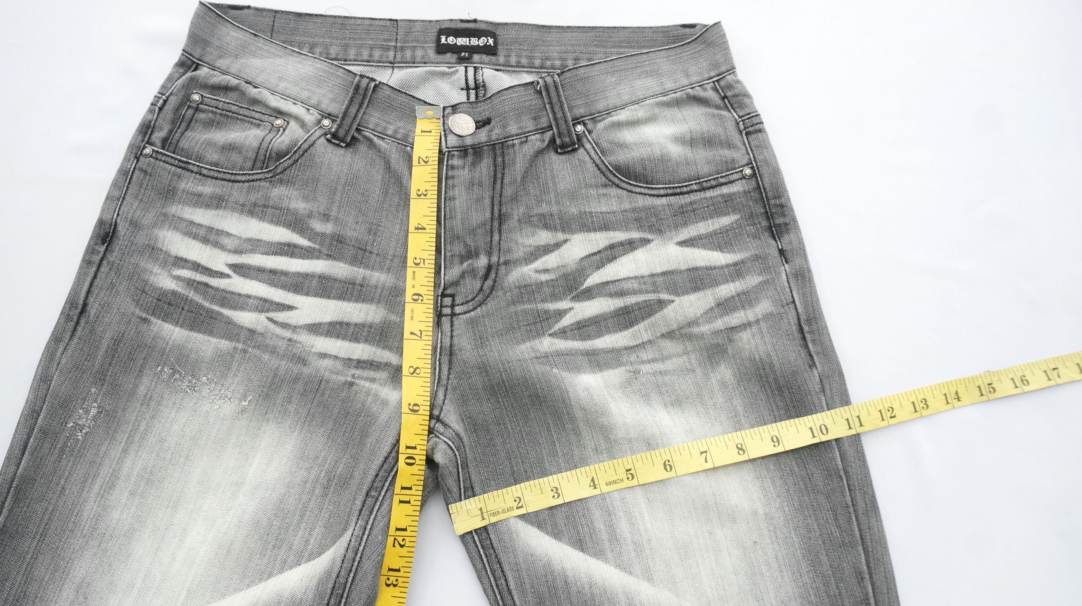 LOWBOX 🔥 LOWBOX Vintage Acid Wash Jeans Size US 32 / EU 48 - 12 Thumbnail