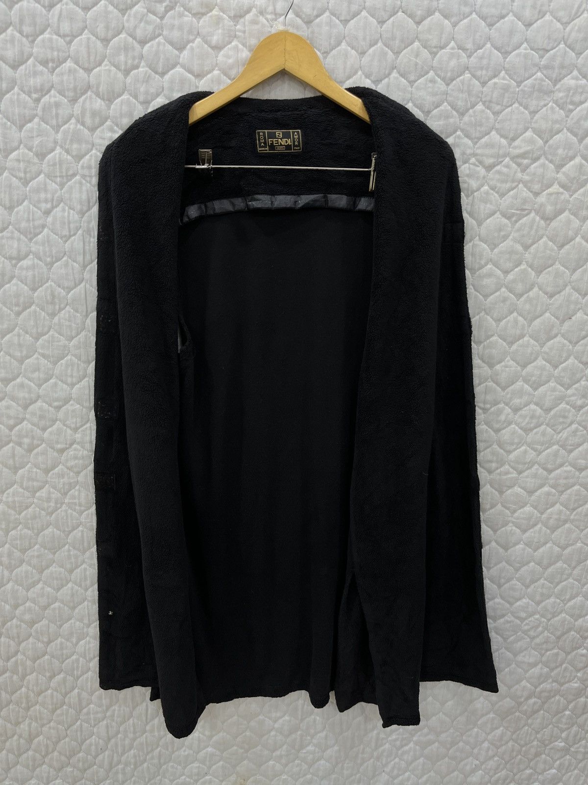 Fendi (Iiii). 🔥🔥FENDI SLEEVELESS VELCRO TAPE FLEECE JACKET Size S / US 4 / IT 40 - 5 Thumbnail