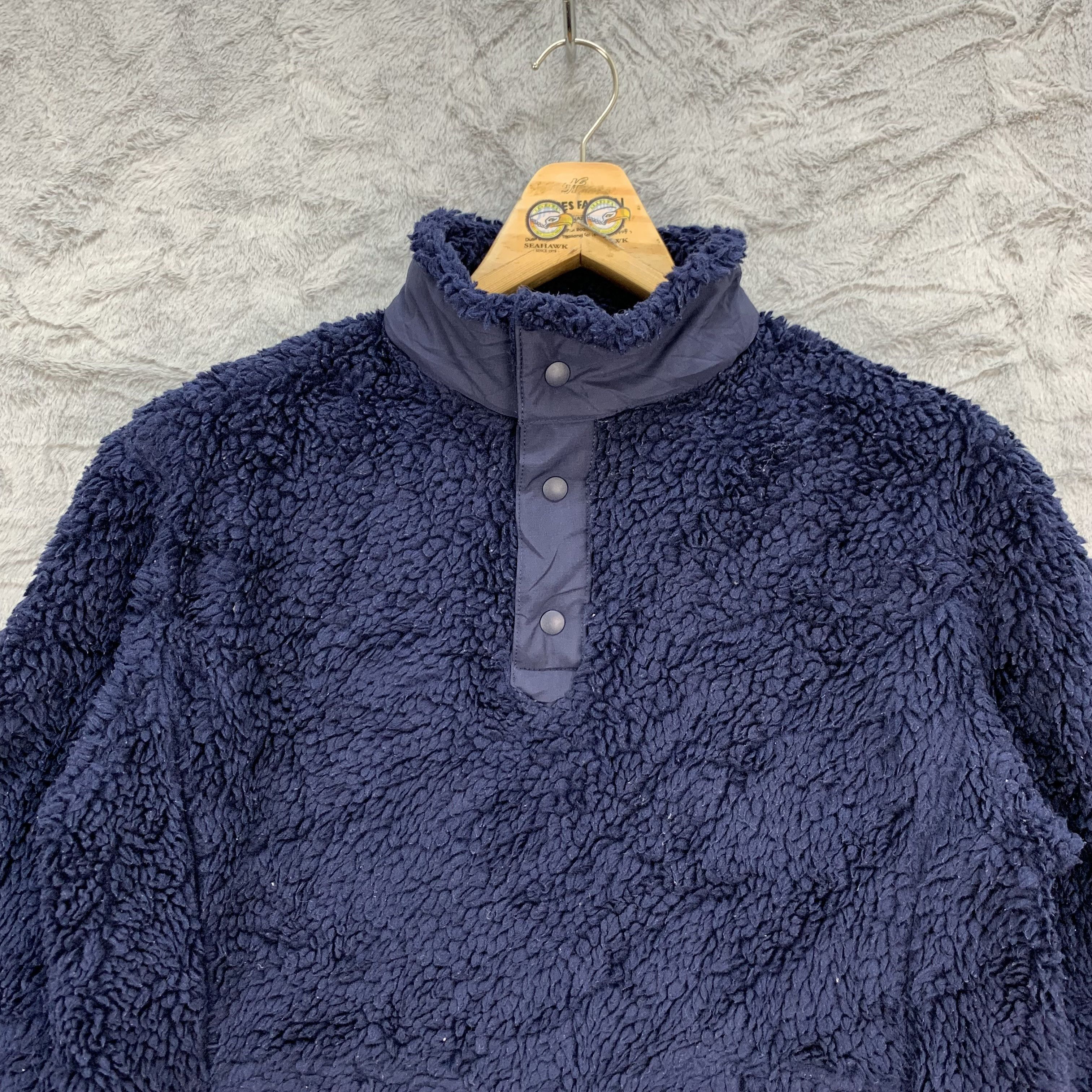 Uniqlo × White Mountaineering White Mountaineering Snap Button Deep Pile Fleece #4151-144 Size US XS / EU 42 / 0 - 2 Thumbnail