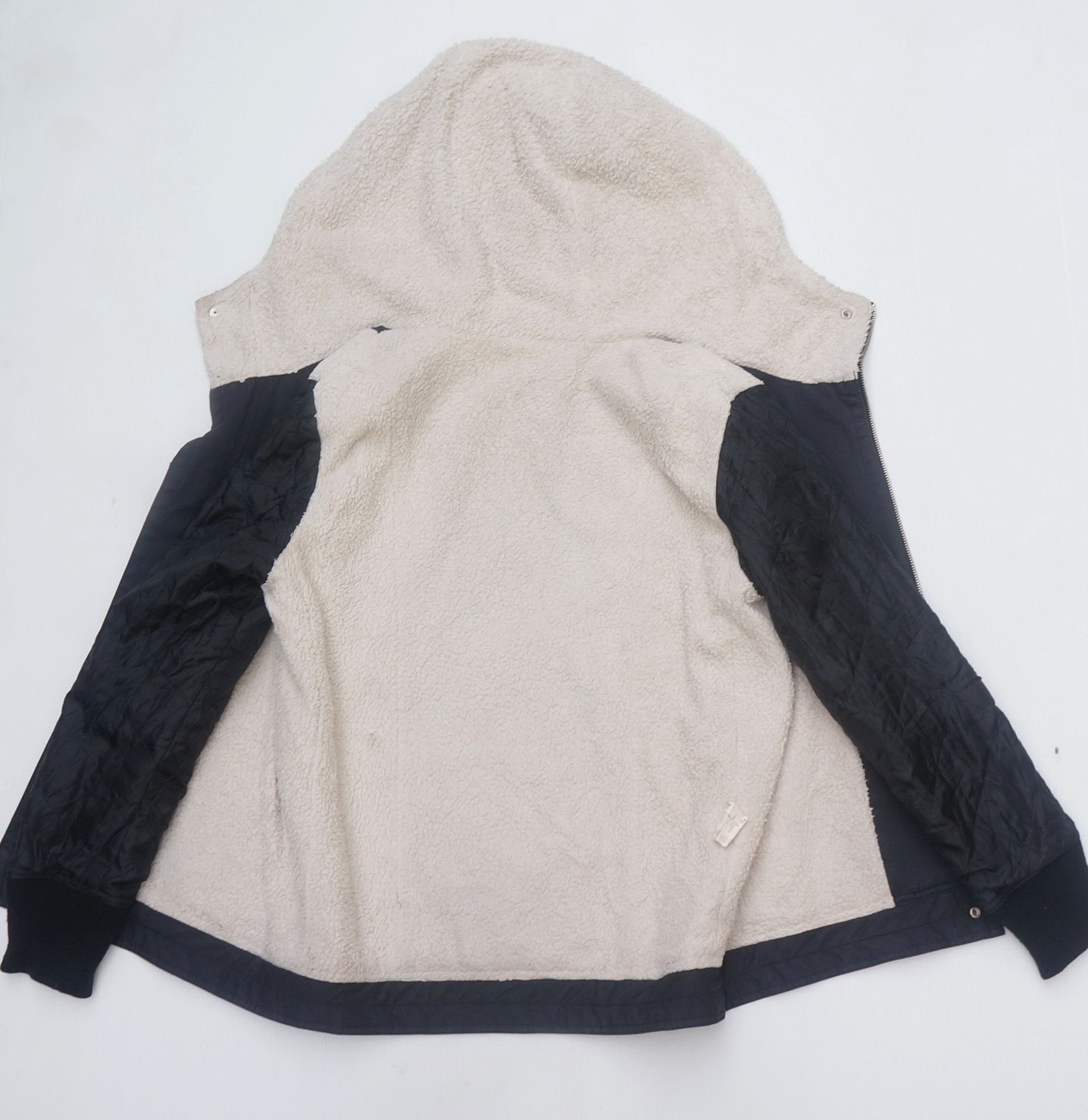 Japanese Brand TAKEO KIKUCHI Multi Pockets Sherpa Lined Hooded Jacket Size US M / EU 48-50 / 2 - 9 Thumbnail