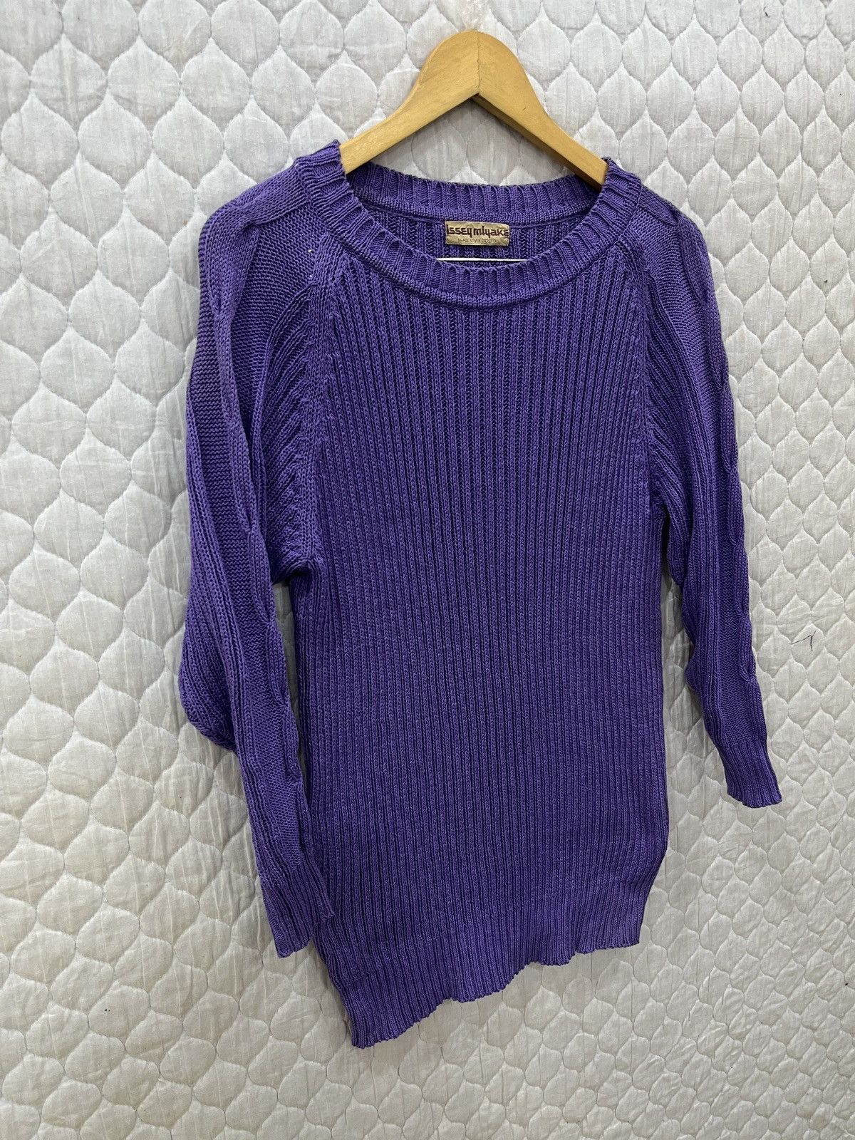 Issey Miyake (Sss)🔥🔥RARE ARCHIVE VINTAGE 70’S ISSEY MIYAKE KNIT Size M / US 6-8 / IT 42-44 - 3 Thumbnail