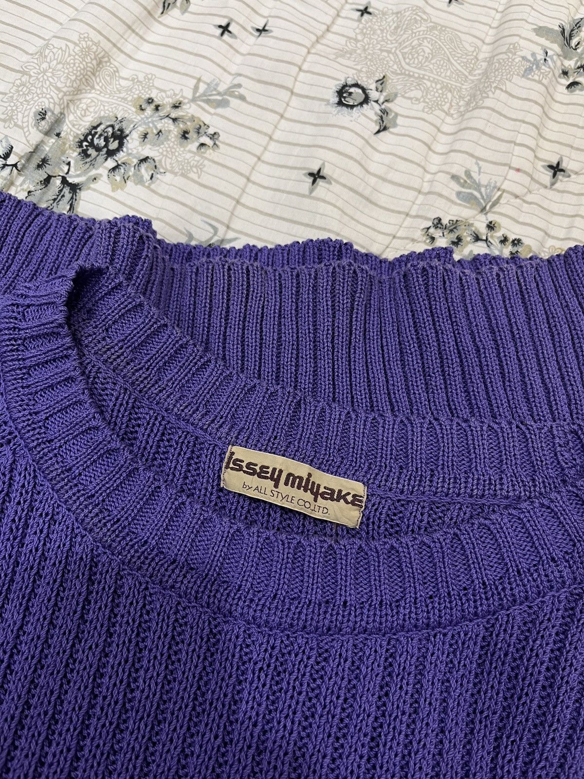 Issey Miyake (Sss)🔥🔥RARE ARCHIVE VINTAGE 70’S ISSEY MIYAKE KNIT Size M / US 6-8 / IT 42-44 - 7 Thumbnail