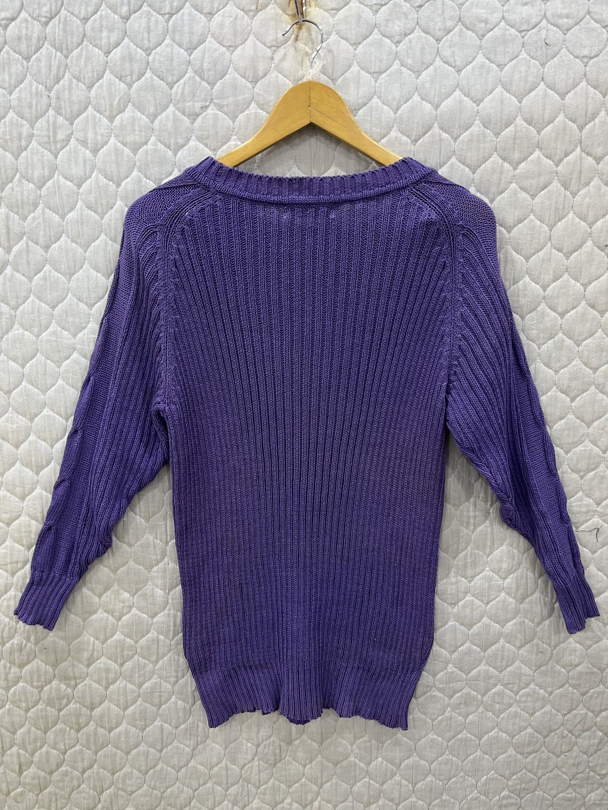 Issey Miyake (Sss)🔥🔥RARE ARCHIVE VINTAGE 70’S ISSEY MIYAKE KNIT Size M / US 6-8 / IT 42-44 - 4 Thumbnail