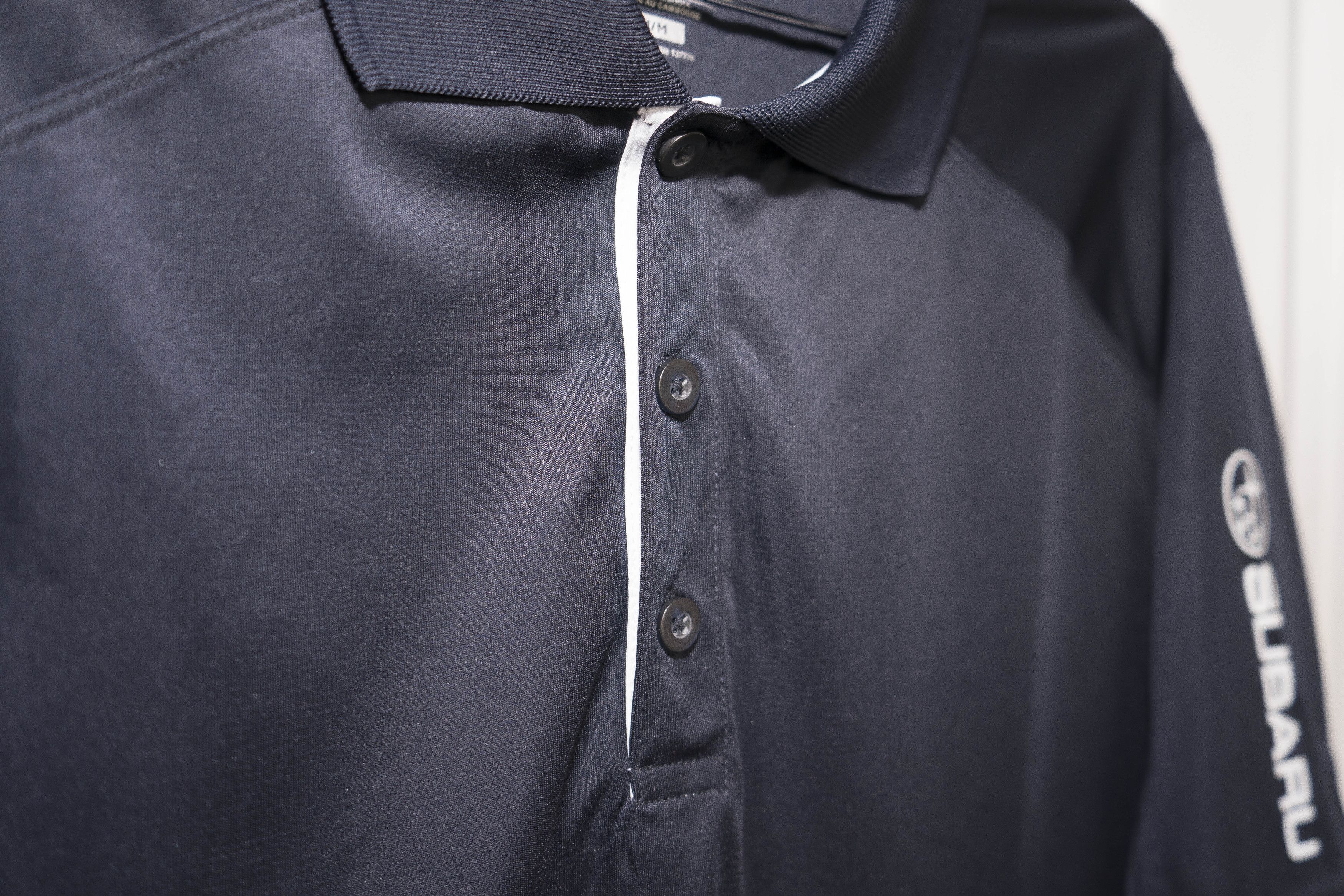 Japanese Brand Subaru - "Parts & Service" Dark Navy Polo - Sz M Size US M / EU 48-50 / 2 - 5 Thumbnail