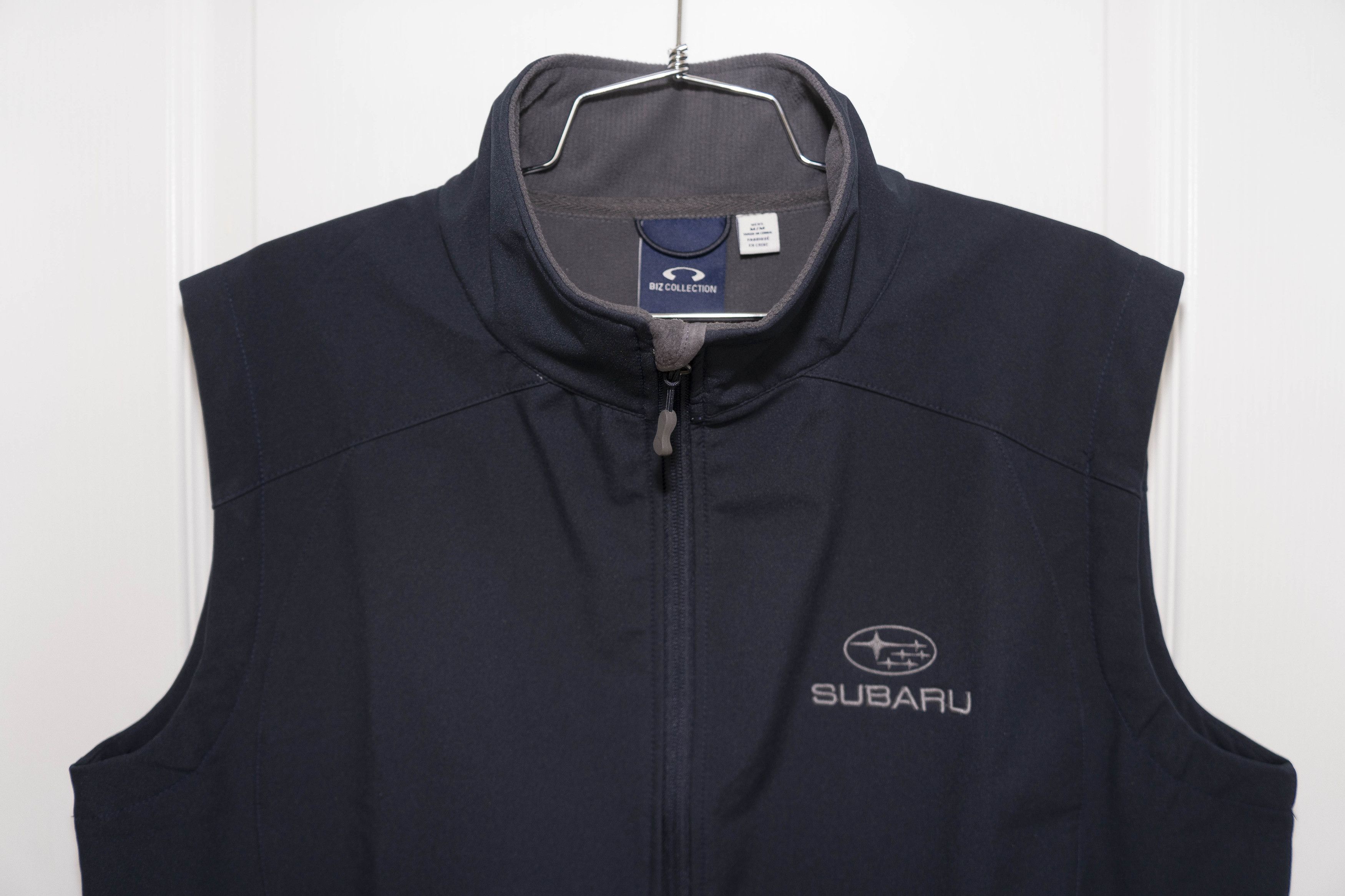 Japanese Brand Subaru - Fleece-Lined Light Vest (Navy/Grey) - Sz M Size US M / EU 48-50 / 2 - 5 Thumbnail