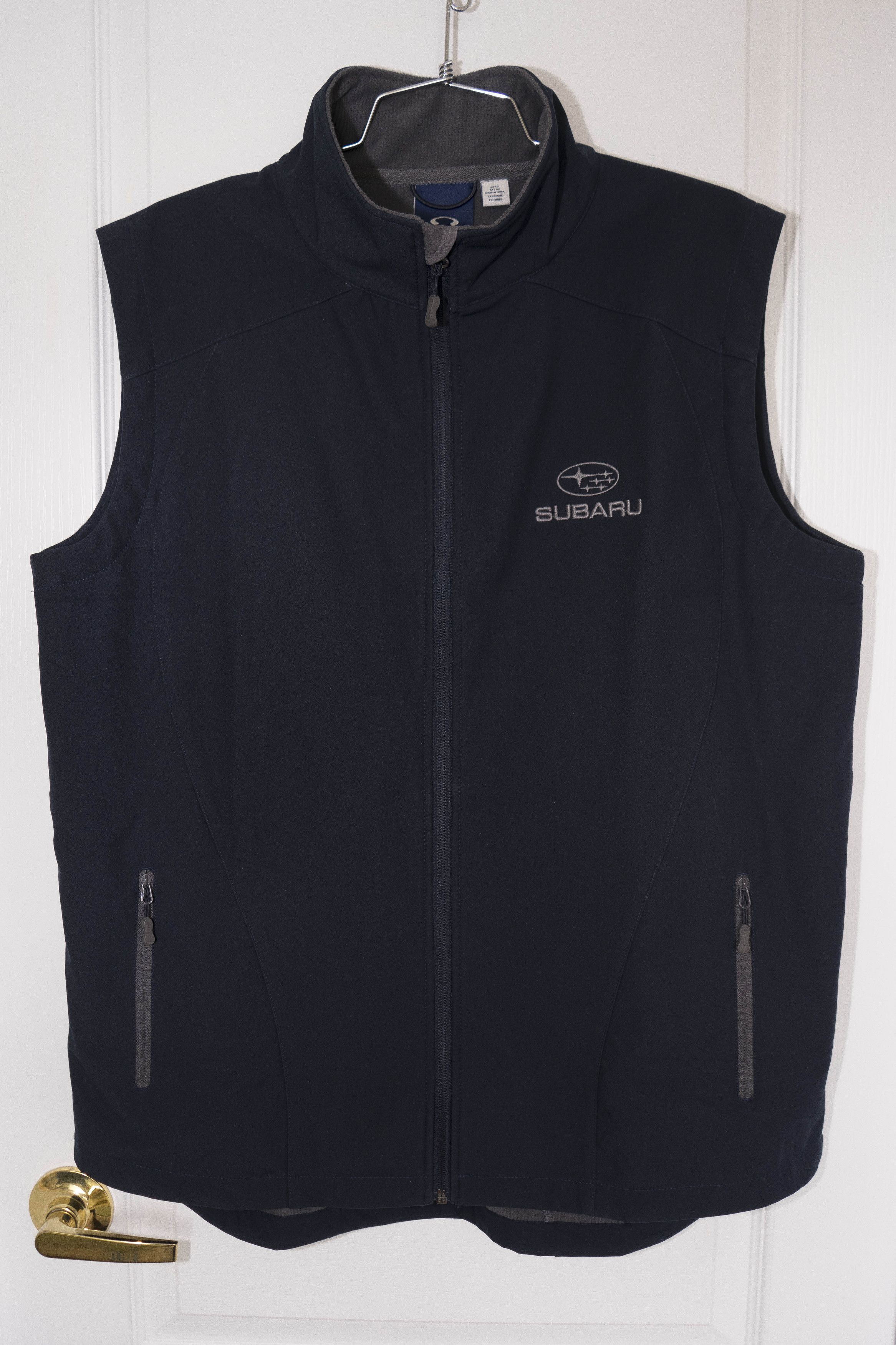 Japanese Brand Subaru - Fleece-Lined Light Vest (Navy/Grey) - Sz M Size US M / EU 48-50 / 2 - 4 Thumbnail