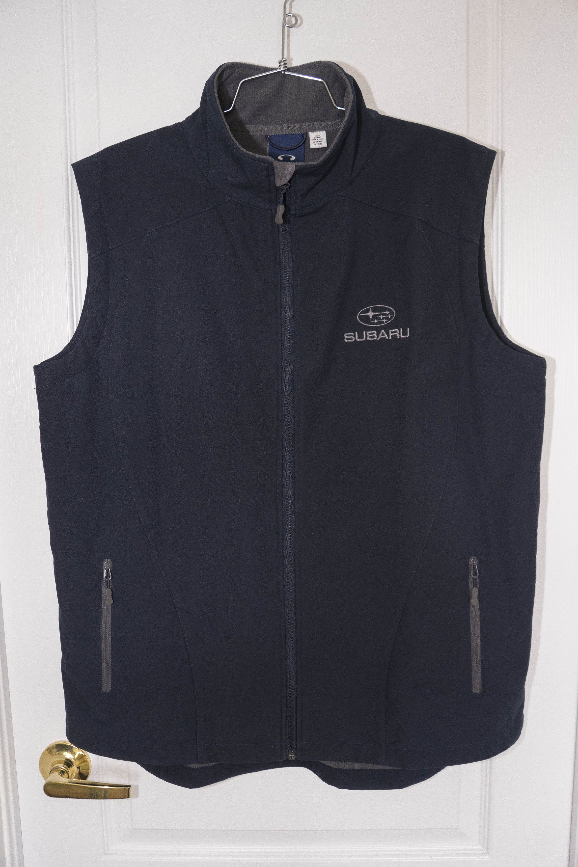 Japanese Brand Subaru - Fleece-Lined Light Vest (Navy/Grey) - Sz M Size US M / EU 48-50 / 2 - 1 Thumbnail