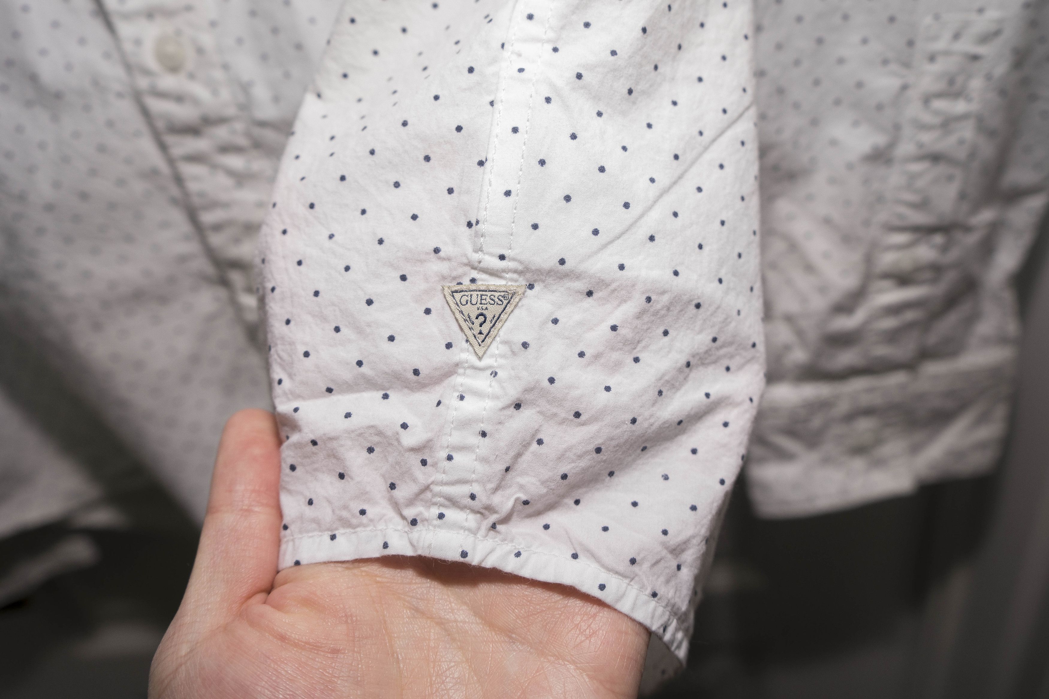 Guess Mini-Polka-Dot Poplin Button Up - Sz M Size US M / EU 48-50 / 2 - 18 Thumbnail