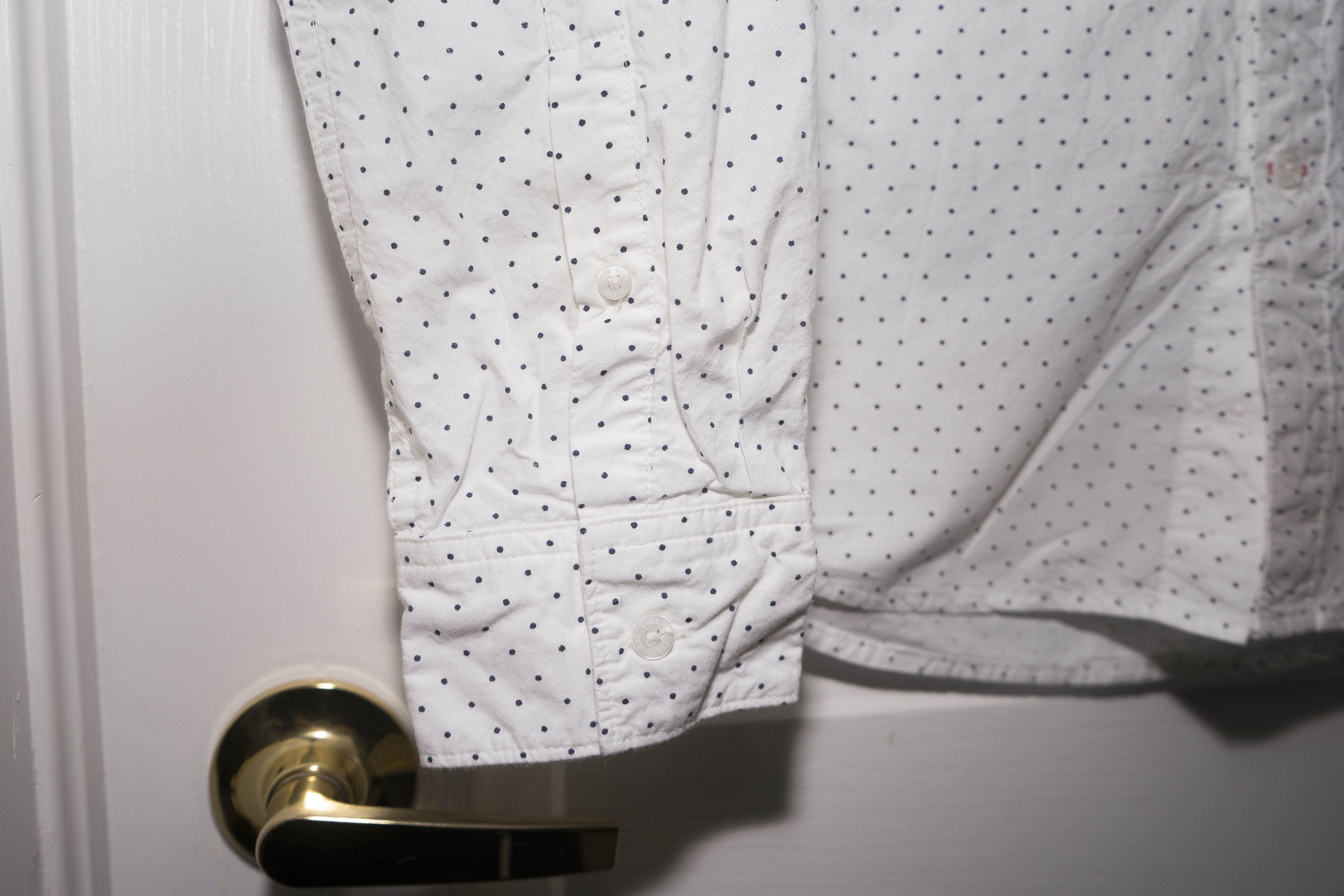 Guess Mini-Polka-Dot Poplin Button Up - Sz M Size US M / EU 48-50 / 2 - 14 Thumbnail