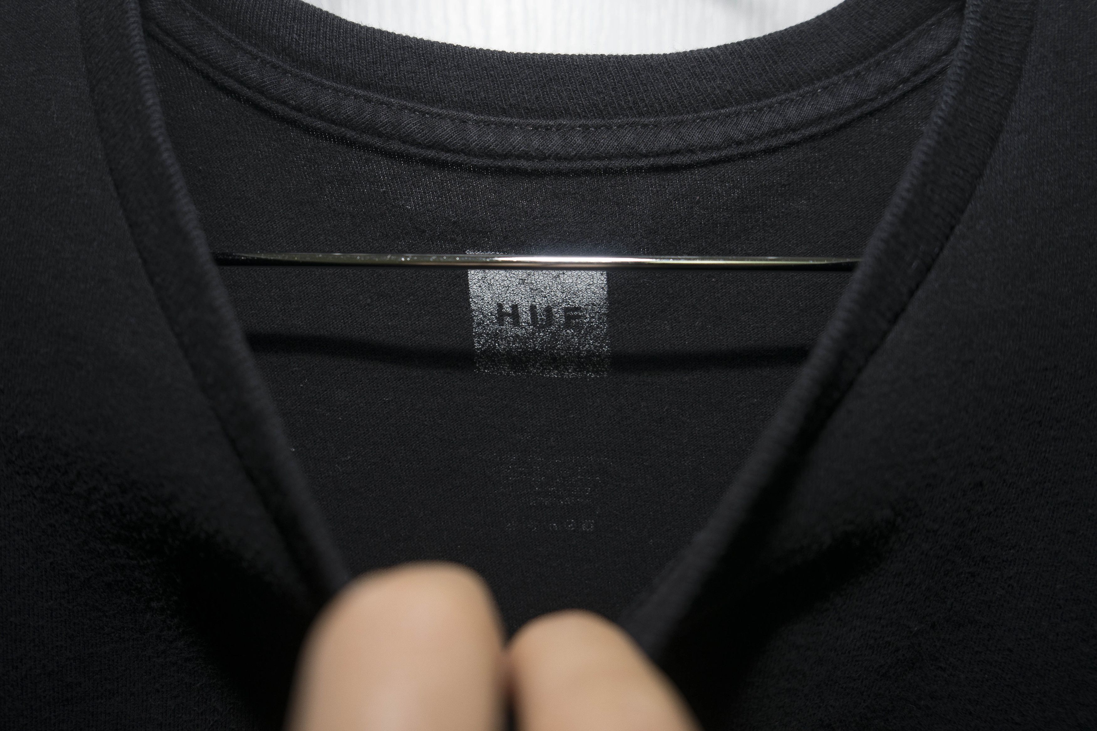 Huf HUF "Bubble Letters" Pink Logo Tee - Sz M Size US M / EU 48-50 / 2 - 9 Thumbnail