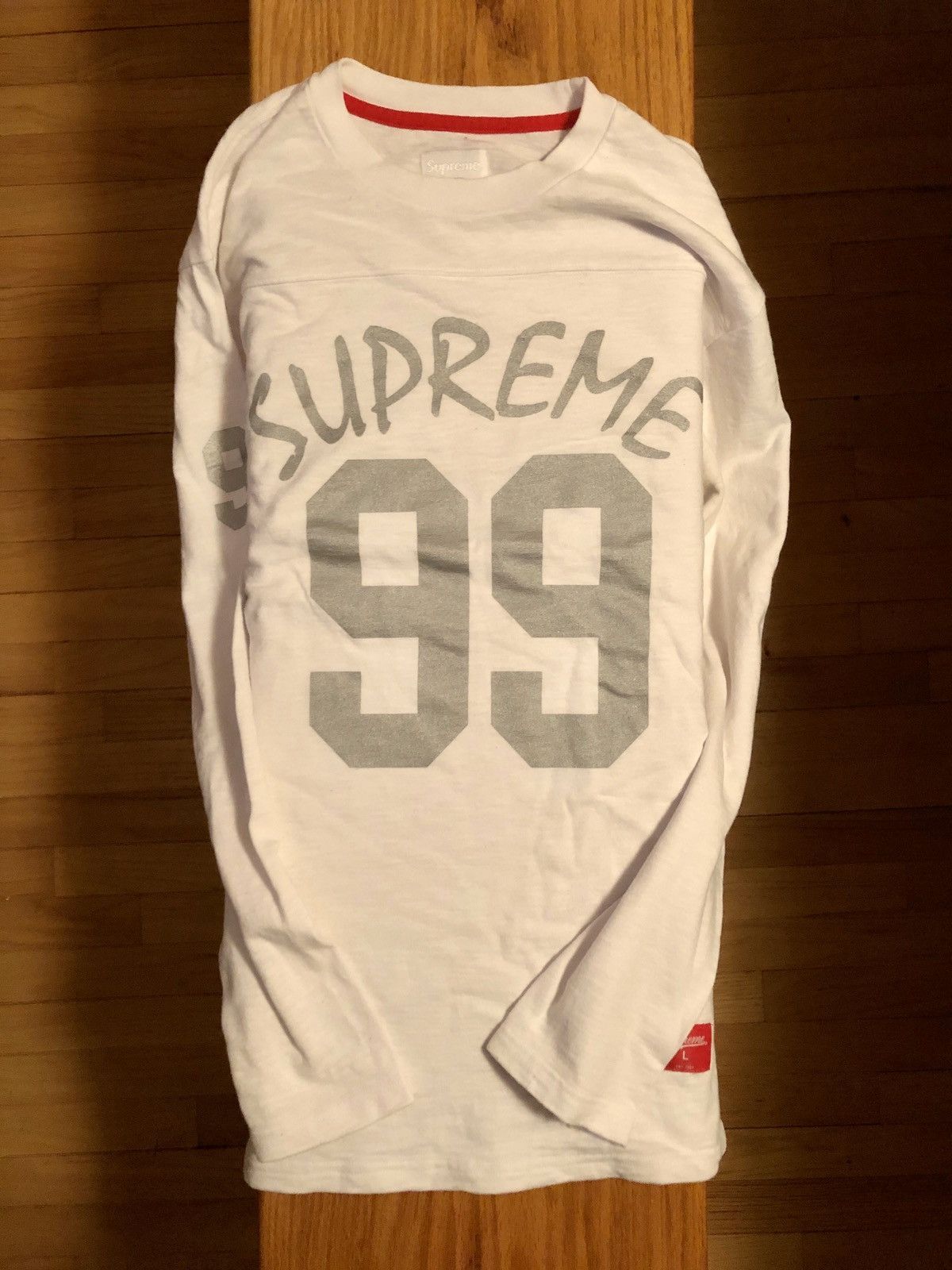 Supreme Supreme 99 Football Long sleeve shirt F/W 12 | Grailed