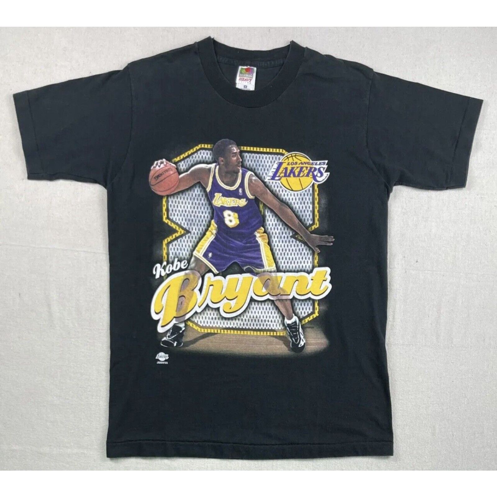 Fruit Of The Loom Vintage Kobe Bryant T Shirt LA Lakers #8 Rookie