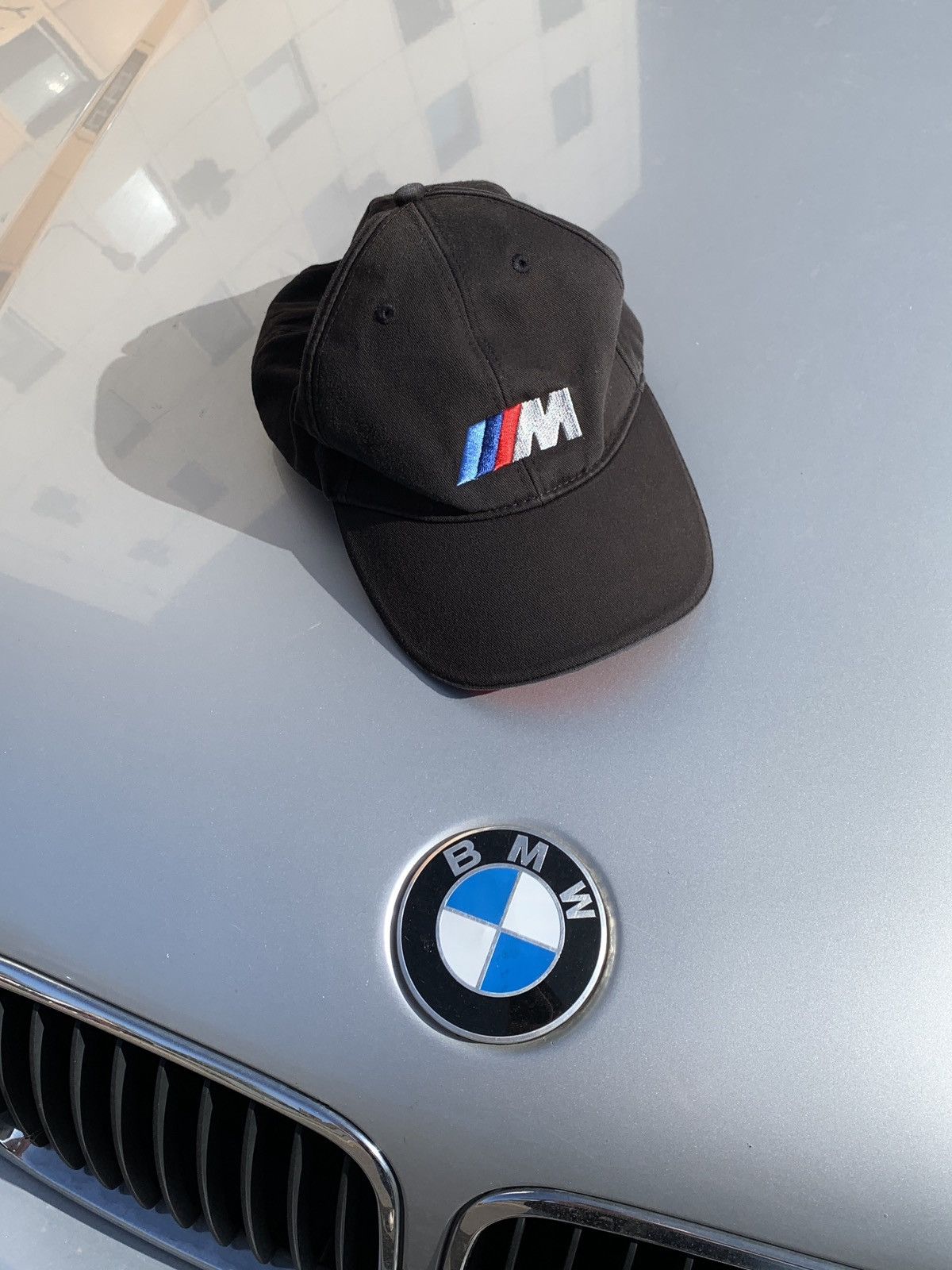 BMW × Vintage Vintage BMW M POWER 90s Rare Racing Black Baseball Cap ...