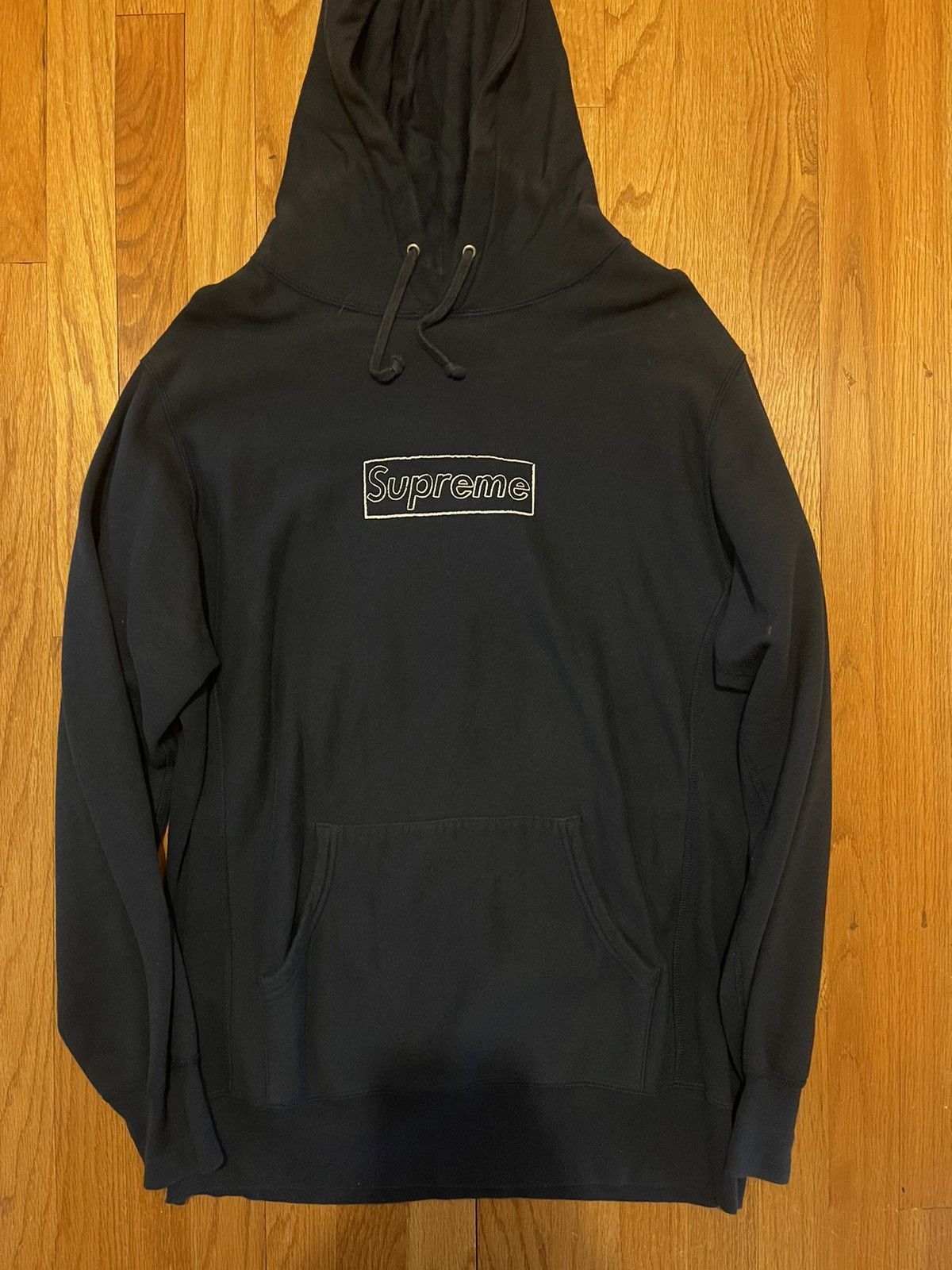 Kaws box logo clearance hoodie