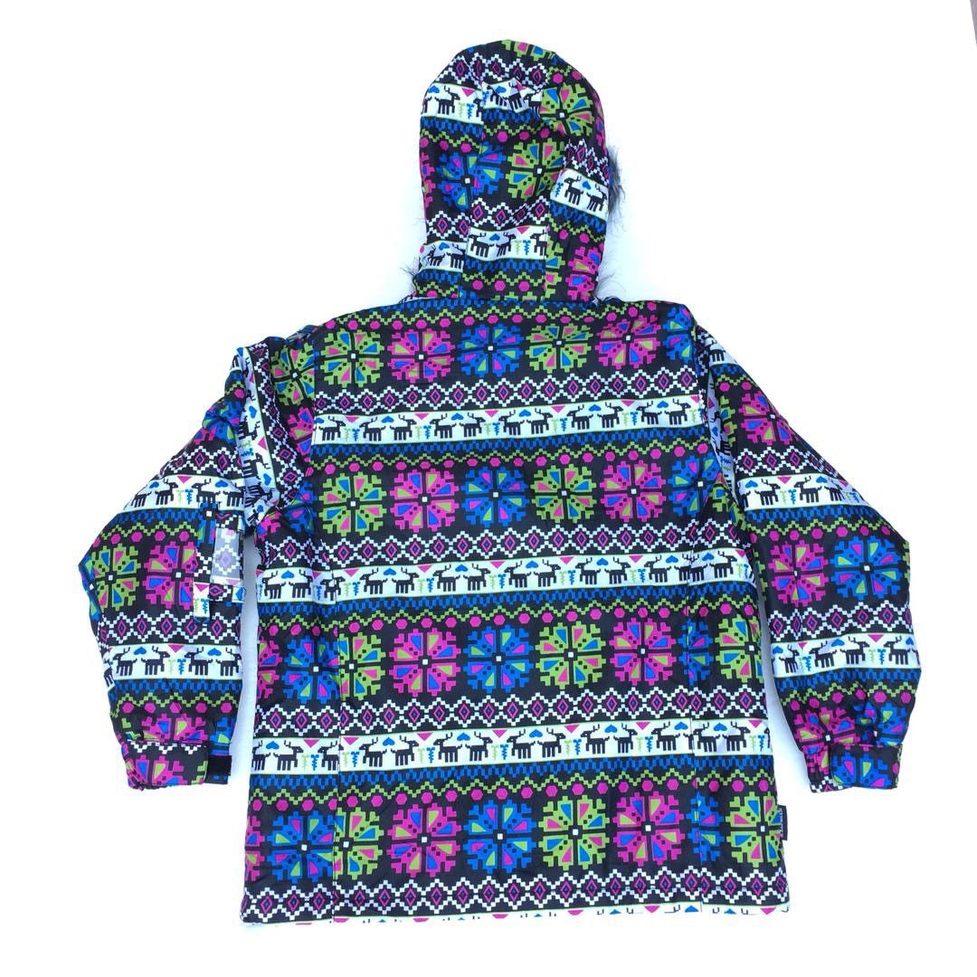 Airwalk Rare aztec navajo airwalk FUR multicolor jacket Size US M / EU 48-50 / 2 - 9 Thumbnail