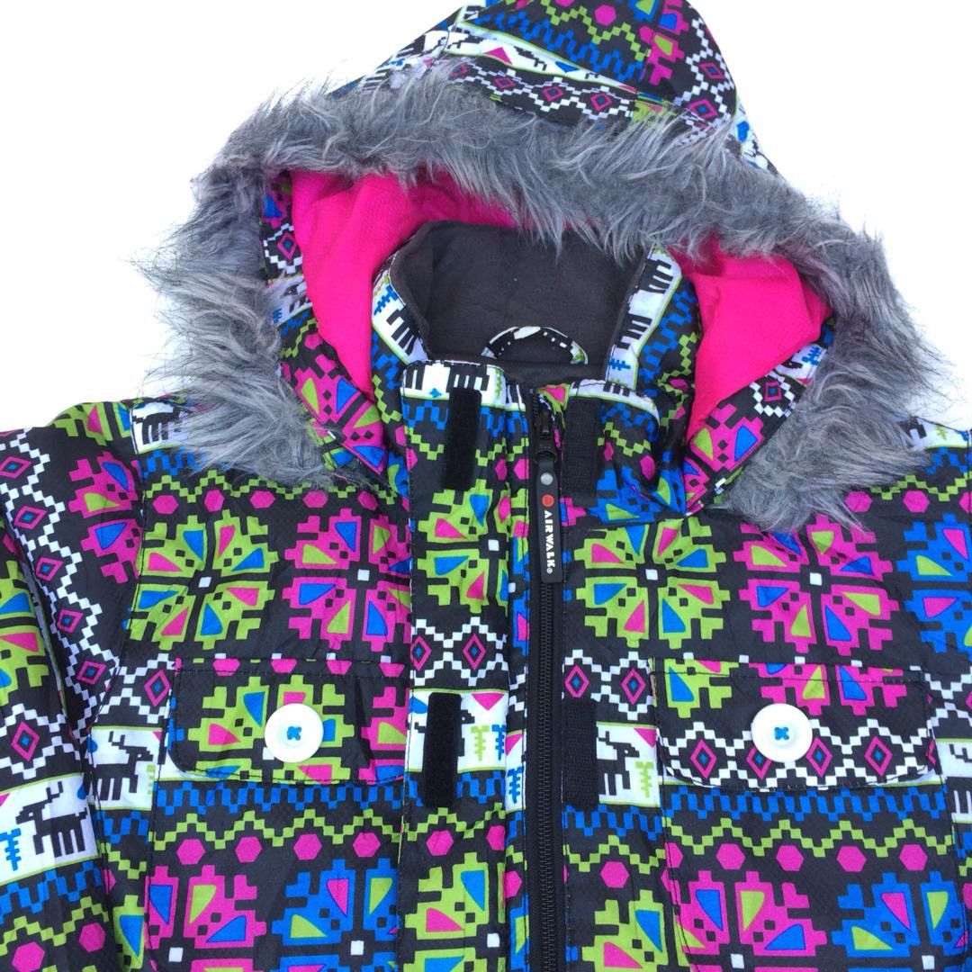 Airwalk Rare aztec navajo airwalk FUR multicolor jacket Size US M / EU 48-50 / 2 - 4 Thumbnail