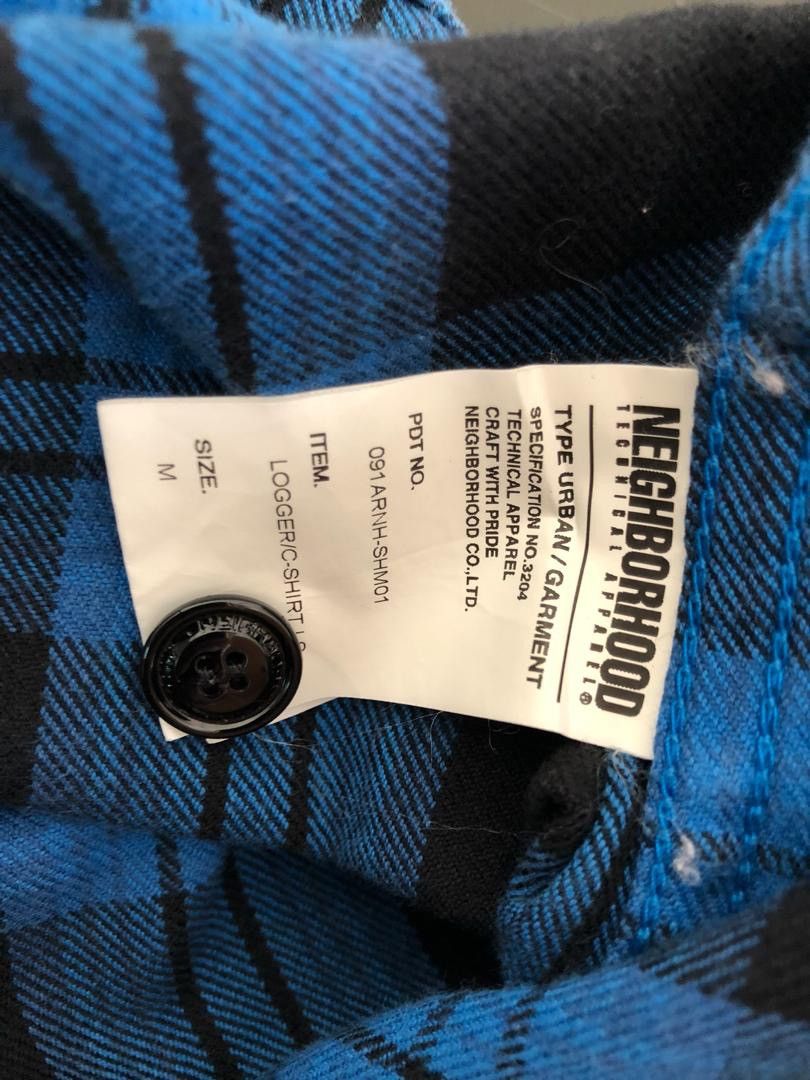 Neighborhood Double Pocket Plenty Tough Flannel Shirt Size US M / EU 48-50 / 2 - 10 Thumbnail