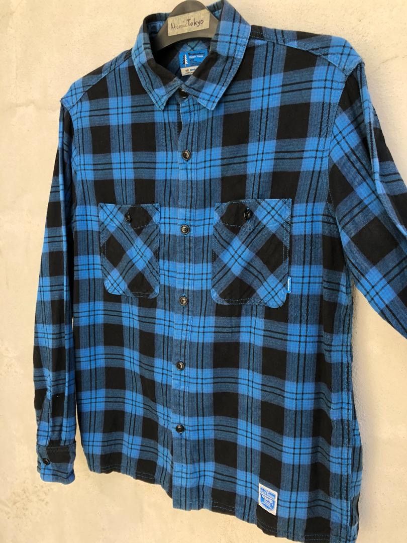 Neighborhood Double Pocket Plenty Tough Flannel Shirt Size US M / EU 48-50 / 2 - 3 Thumbnail