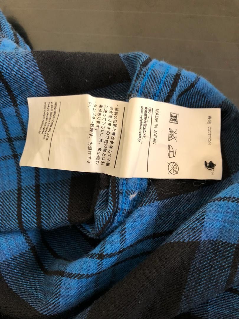 Neighborhood Double Pocket Plenty Tough Flannel Shirt Size US M / EU 48-50 / 2 - 11 Thumbnail
