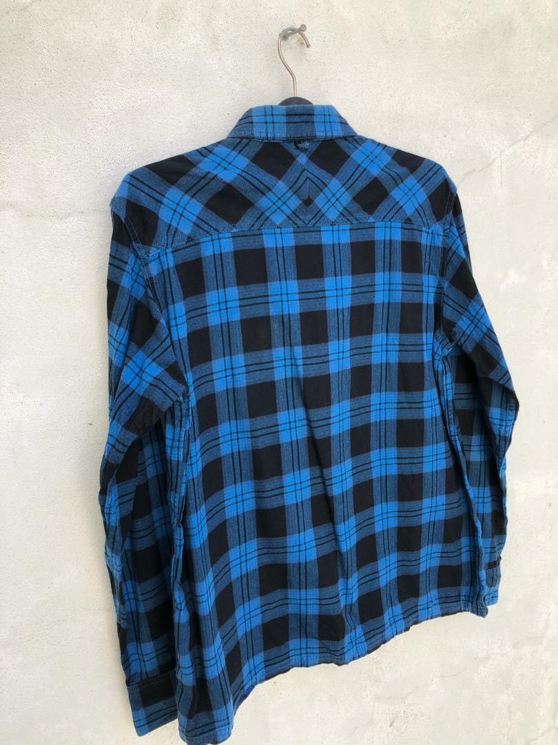 Neighborhood Double Pocket Plenty Tough Flannel Shirt Size US M / EU 48-50 / 2 - 7 Thumbnail