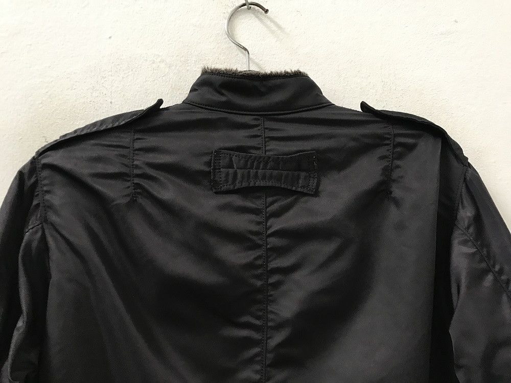 Blue Blue Japan × HOLLYWOOD RANCH MARKET Furr Lining Black Cafe Racer Jacket Size US S / EU 44-46 / 1 - 6 Thumbnail