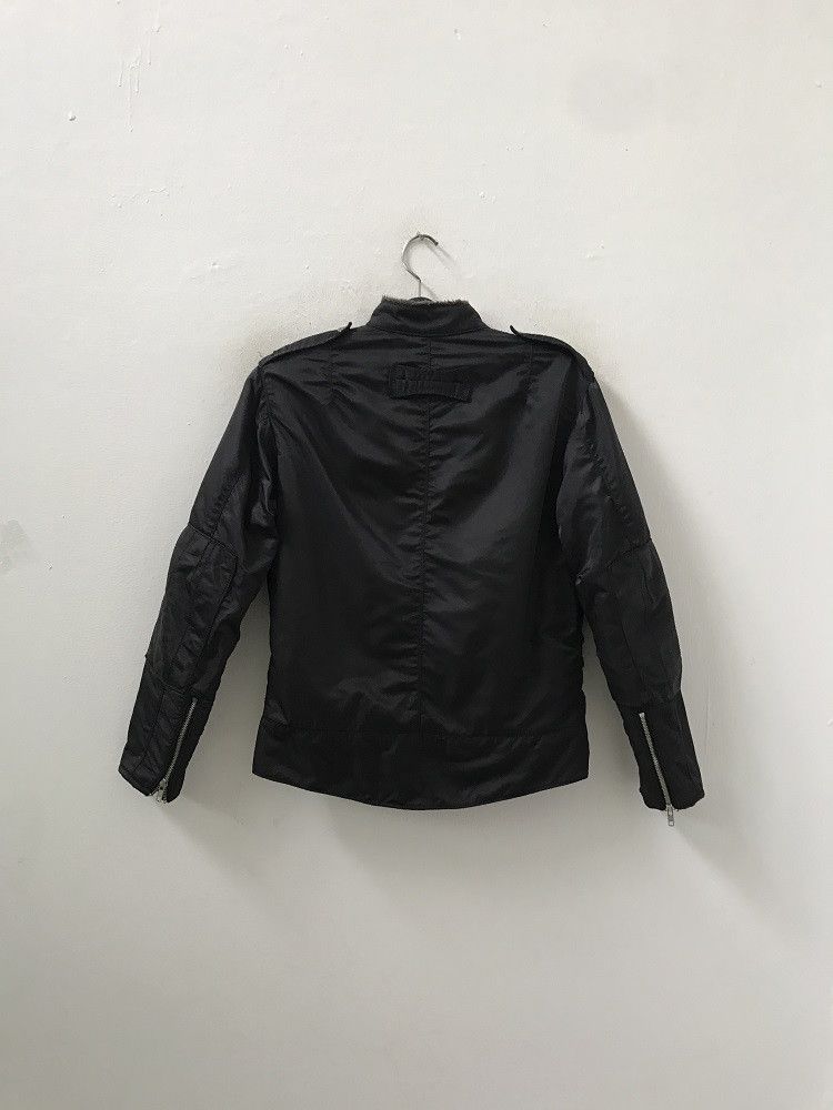 Blue Blue Japan × HOLLYWOOD RANCH MARKET Furr Lining Black Cafe Racer Jacket Size US S / EU 44-46 / 1 - 2 Thumbnail