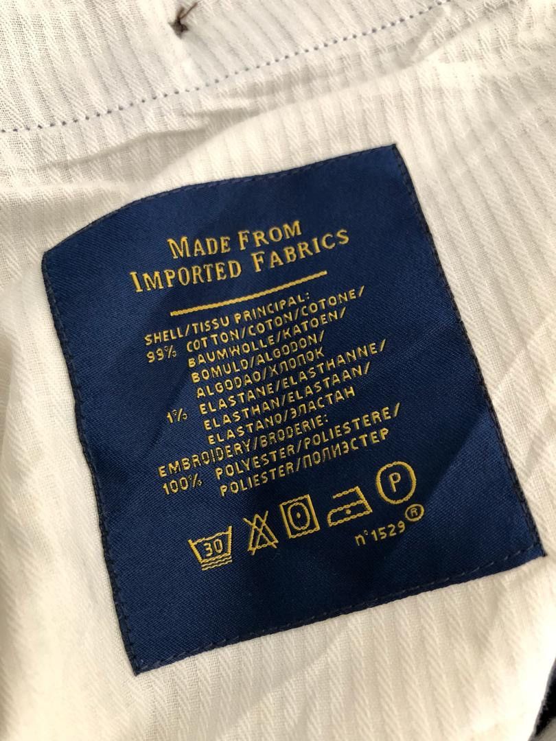 Polo Ralph Lauren PRL Atomic Embroidery Corduroy Trouser Pant Size US 32 / EU 48 - 10 Thumbnail