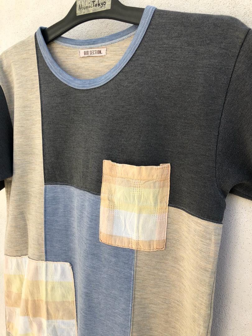 Japanese Brand × Vintage Vintage Japan Brand Air Selection Patchwork t shirt Size US M / EU 48-50 / 2 - 2 Thumbnail