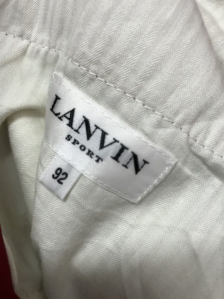 Lanvin Lanvin Sport Made in Japan Baggy Stretchable Trouser Pant Size US 34 / EU 50 - 16 Thumbnail