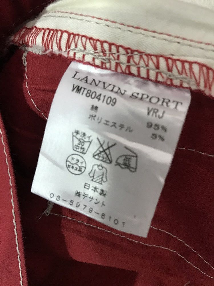 Lanvin Lanvin Sport Made in Japan Baggy Stretchable Trouser Pant Size US 34 / EU 50 - 17 Thumbnail