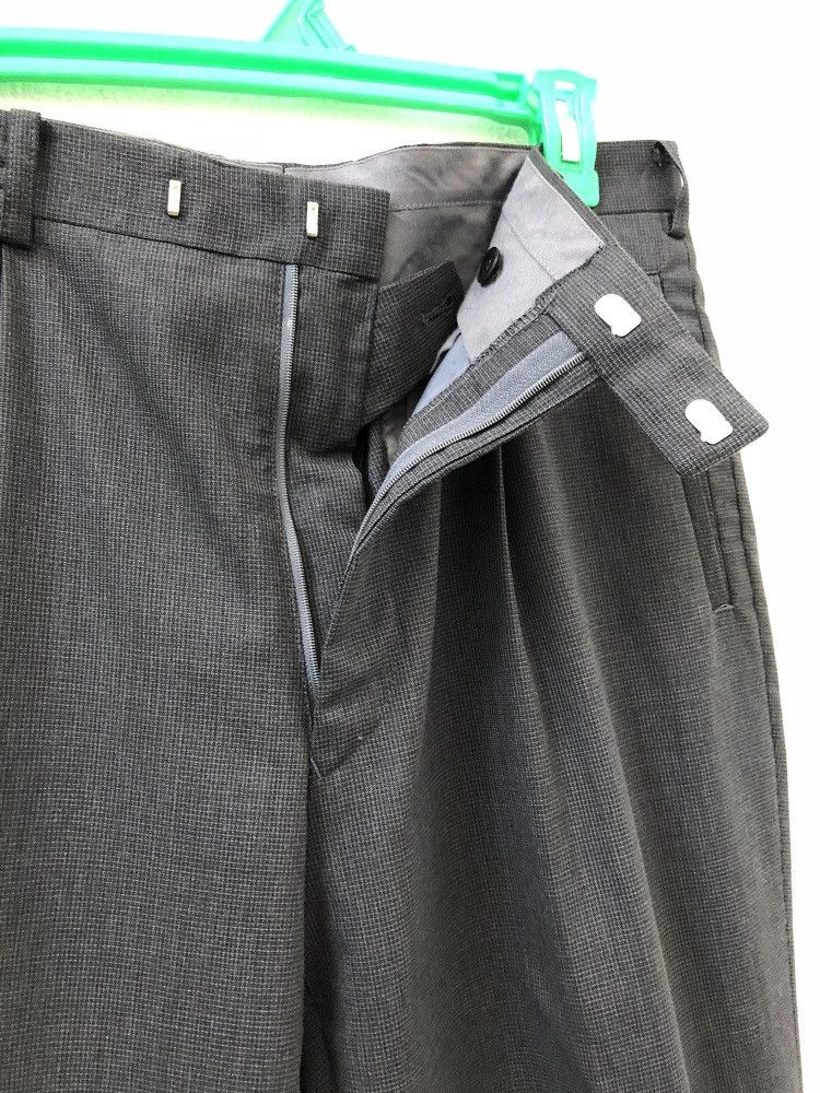 Gaultier Homme Objet × Jean Paul Gaultier Gaultier Homme Objet Checkered Wool Trouser Pant Size US 32 / EU 48 - 4 Thumbnail