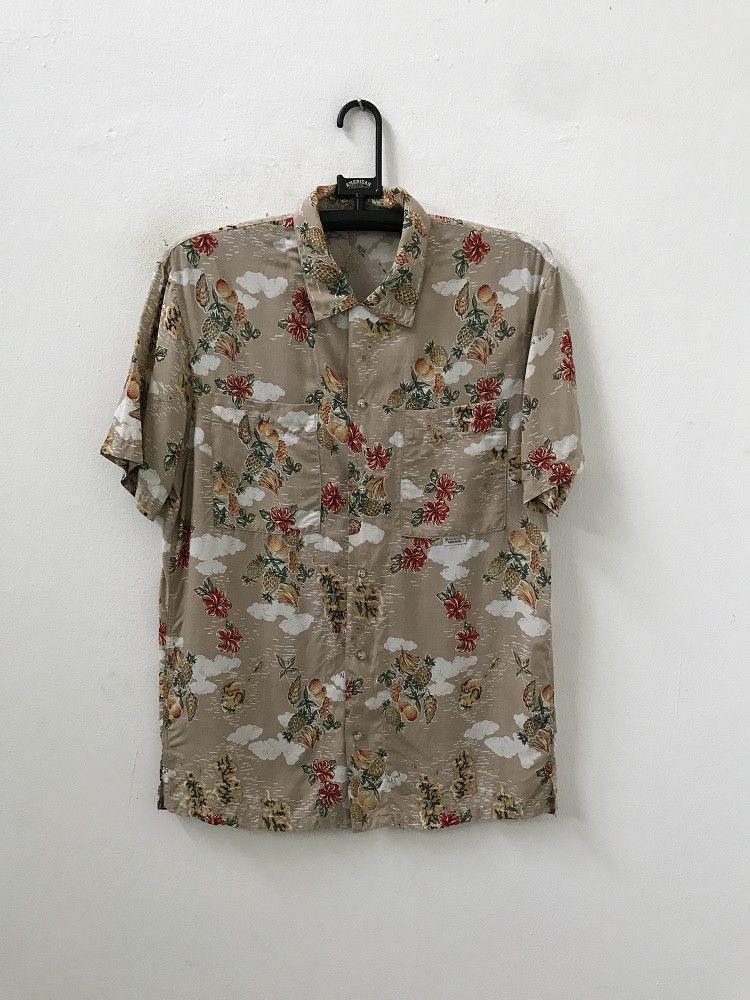 Mademoiselle Non Non Mademoiselle Non Non Japan Rayon Hawaiian Shirt Size US M / EU 48-50 / 2 - 1 Thumbnail