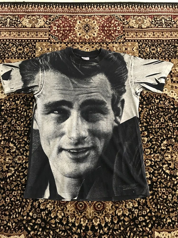 Vintage 90s 1993 James Dean Legendary Actor Over Print t shirt Size US M / EU 48-50 / 2 - 7 Thumbnail