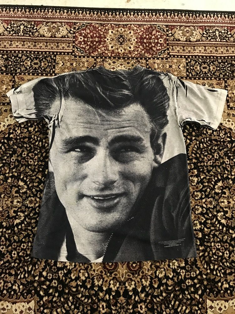 Vintage 90s 1993 James Dean Legendary Actor Over Print t shirt Size US M / EU 48-50 / 2 - 8 Thumbnail